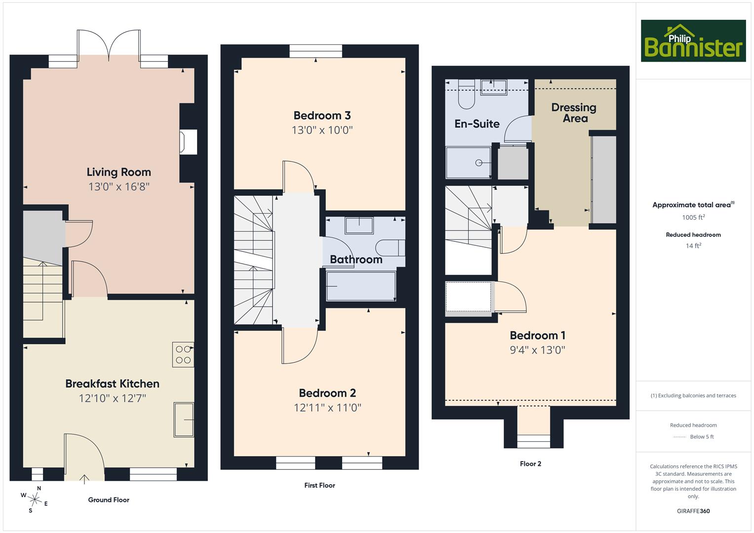 56, Myrtle Way, Brough floorplan