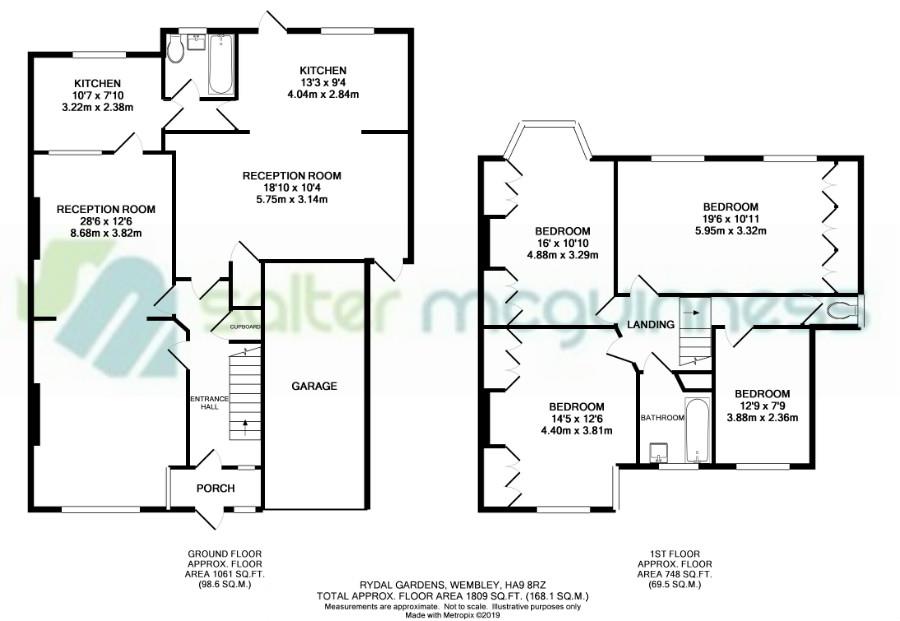 4 bed semidetached house for sale in Rydal Gardens, South Kenton HA9