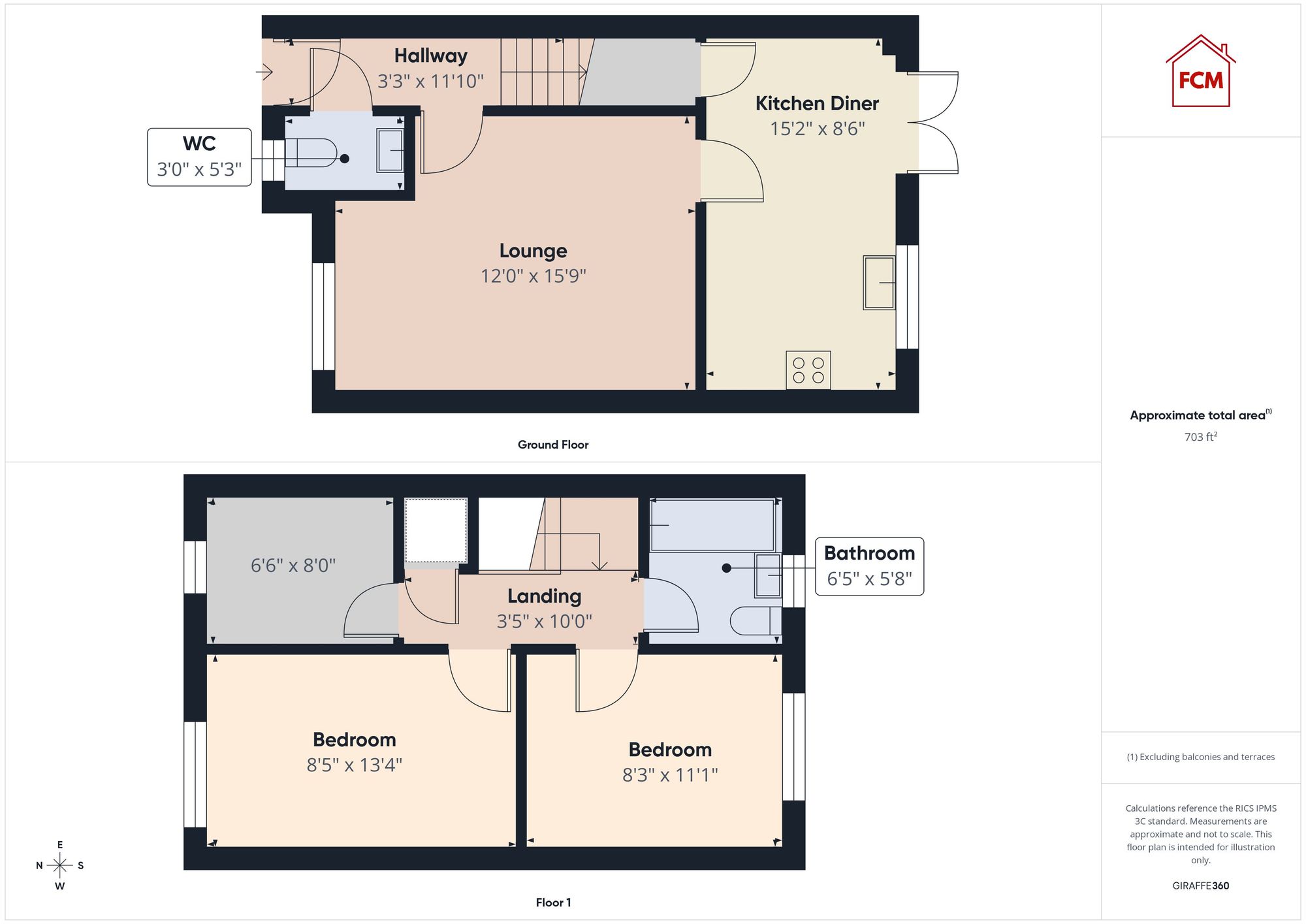 22 Sycamore Drive, Workington floorplan