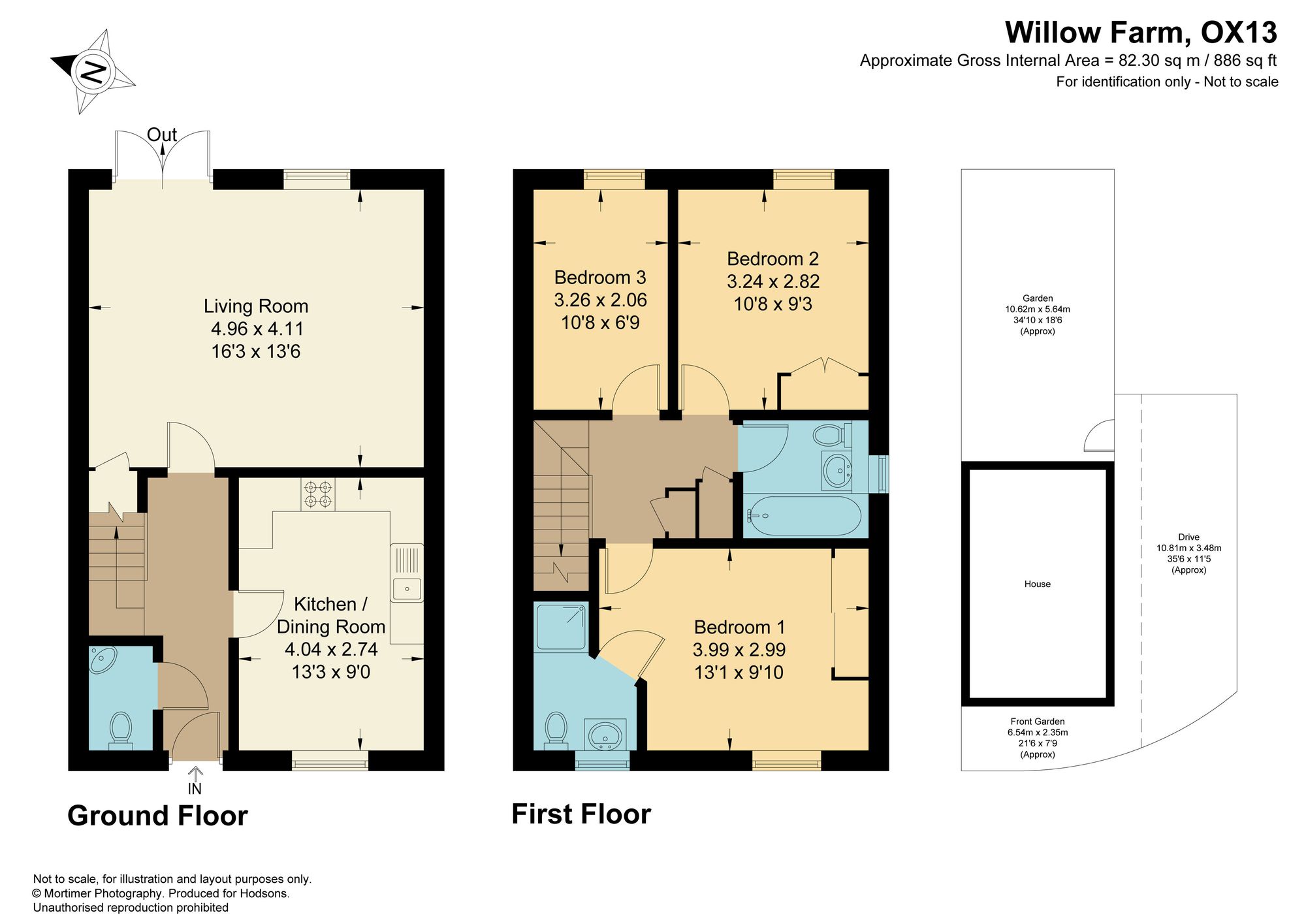 47 Willow Farm, Marcham floorplan