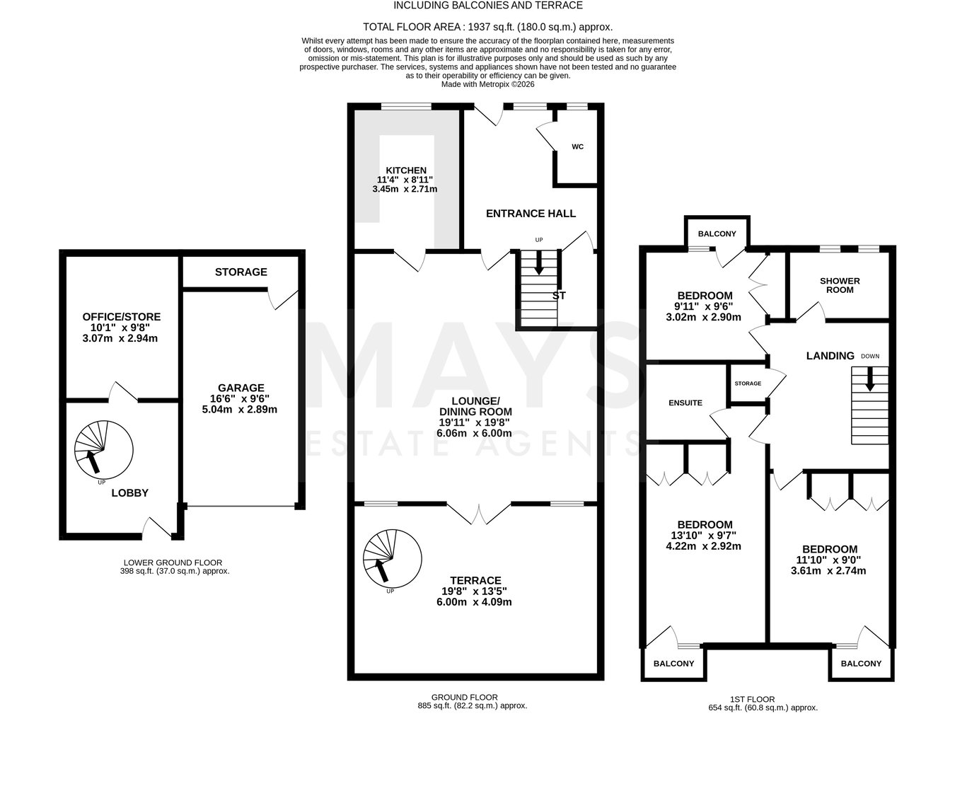 3, The Woodrisings 10 Branksome Wood Road, Bournemouth floorplan
