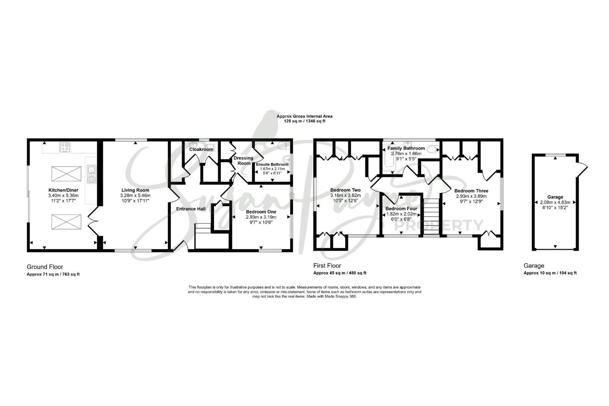 4, Cliff Close, Brading floorplan