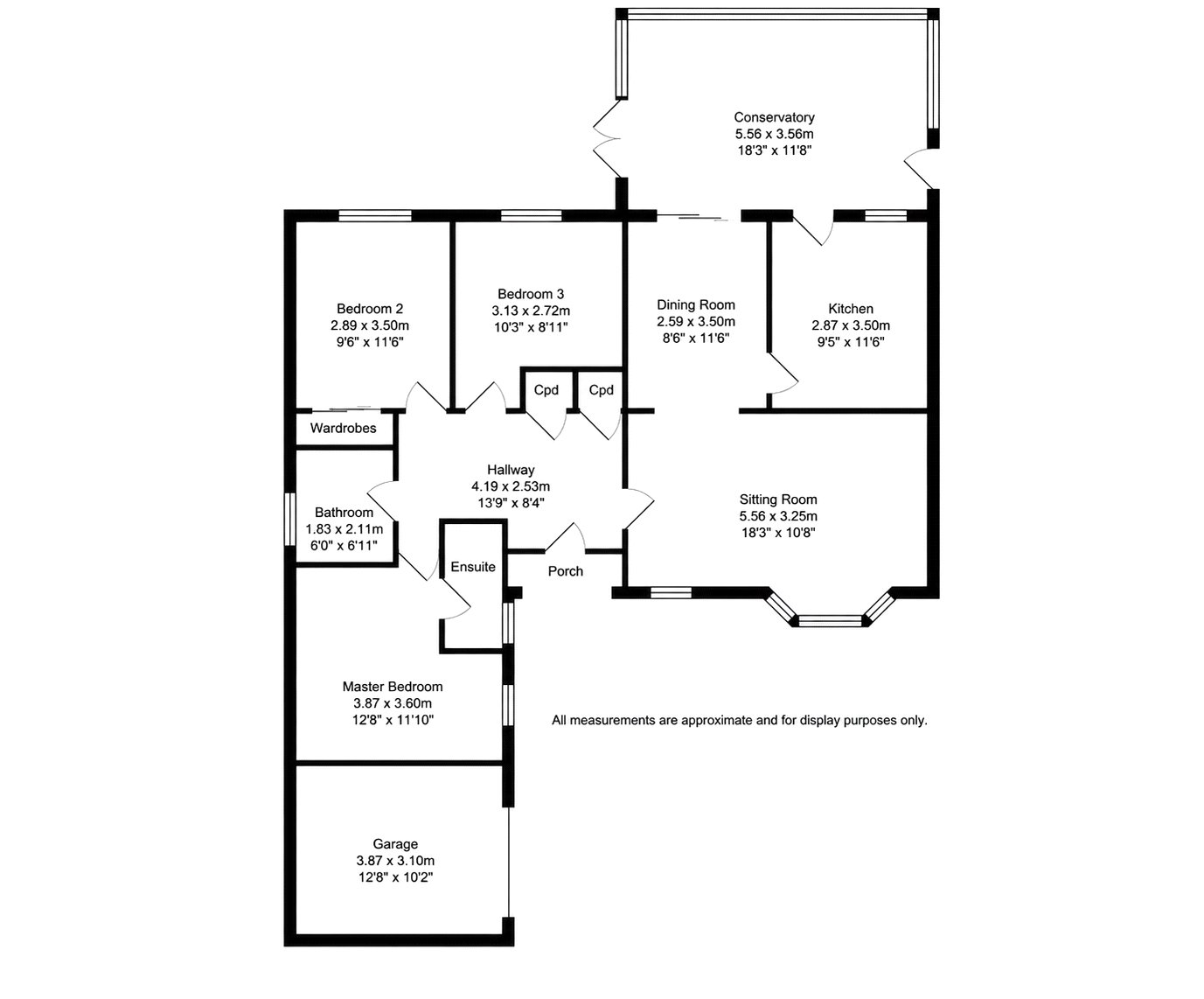 2, Meadow Close, North Yorkshire floorplan