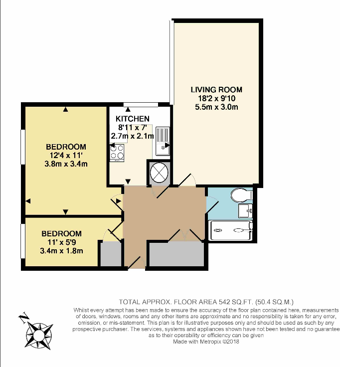 32 Downham Court,, Shinfield Road, Berkshire floorplan