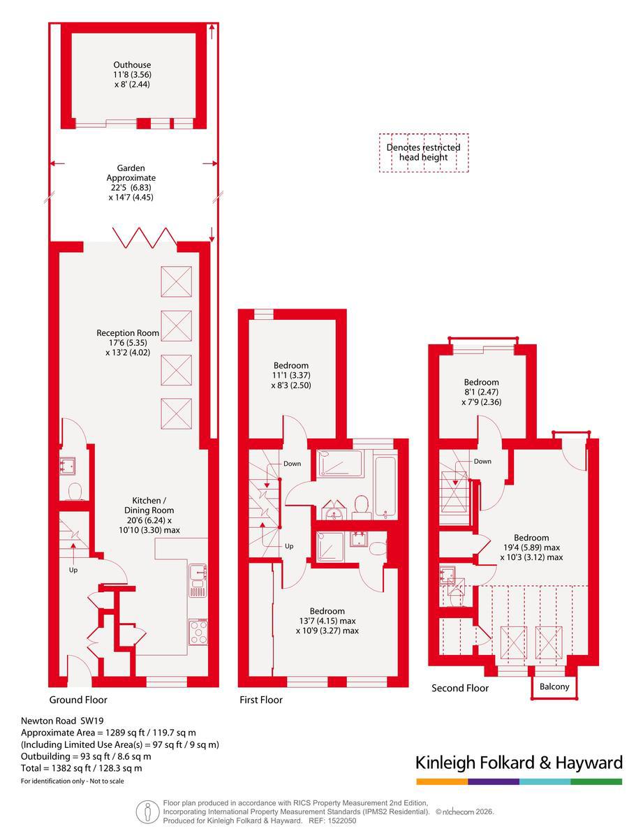 23, Newton Road, London floorplan