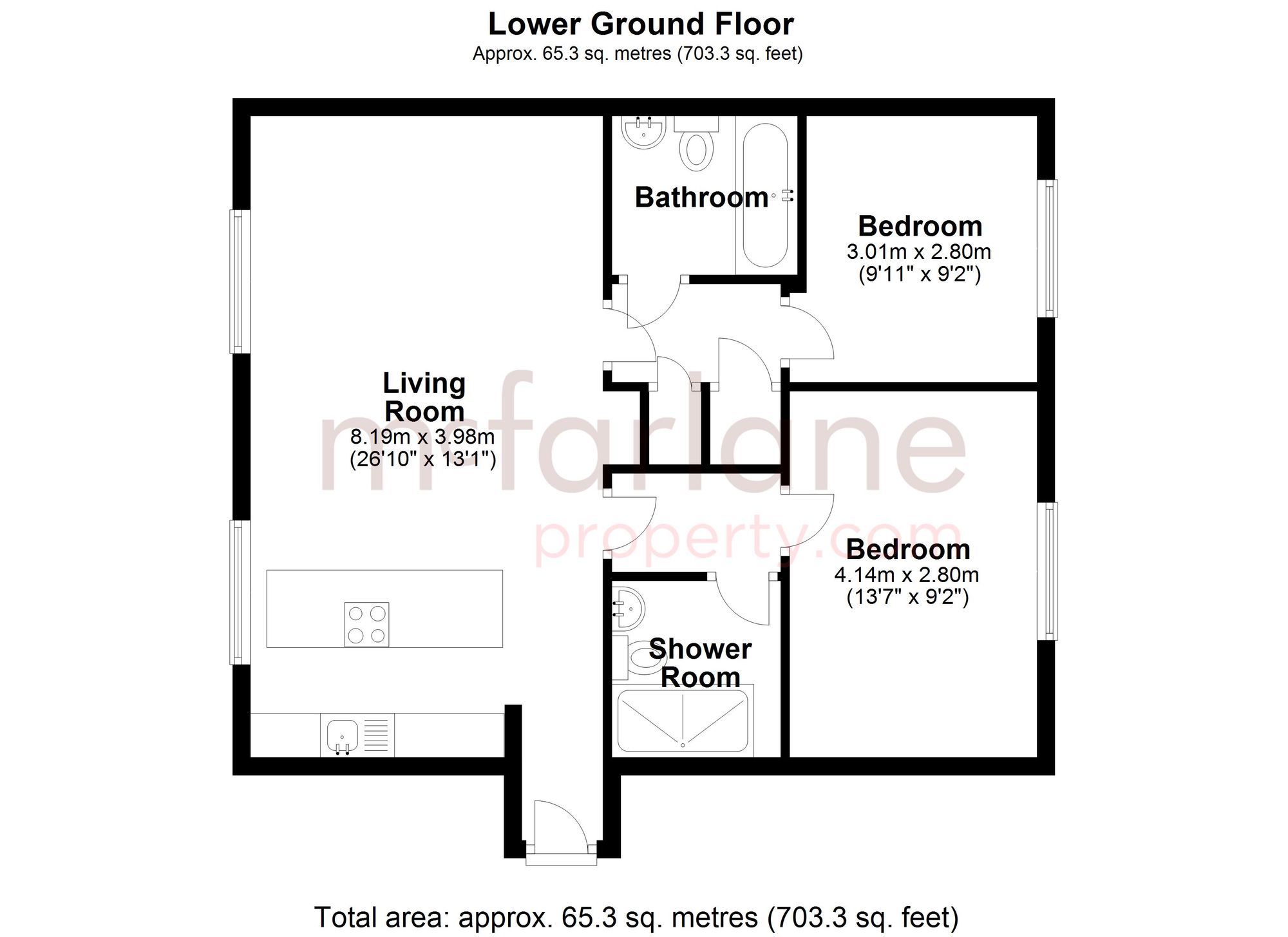 Flat 2, Westport Manor Gastons Road, Malmesbury floorplan