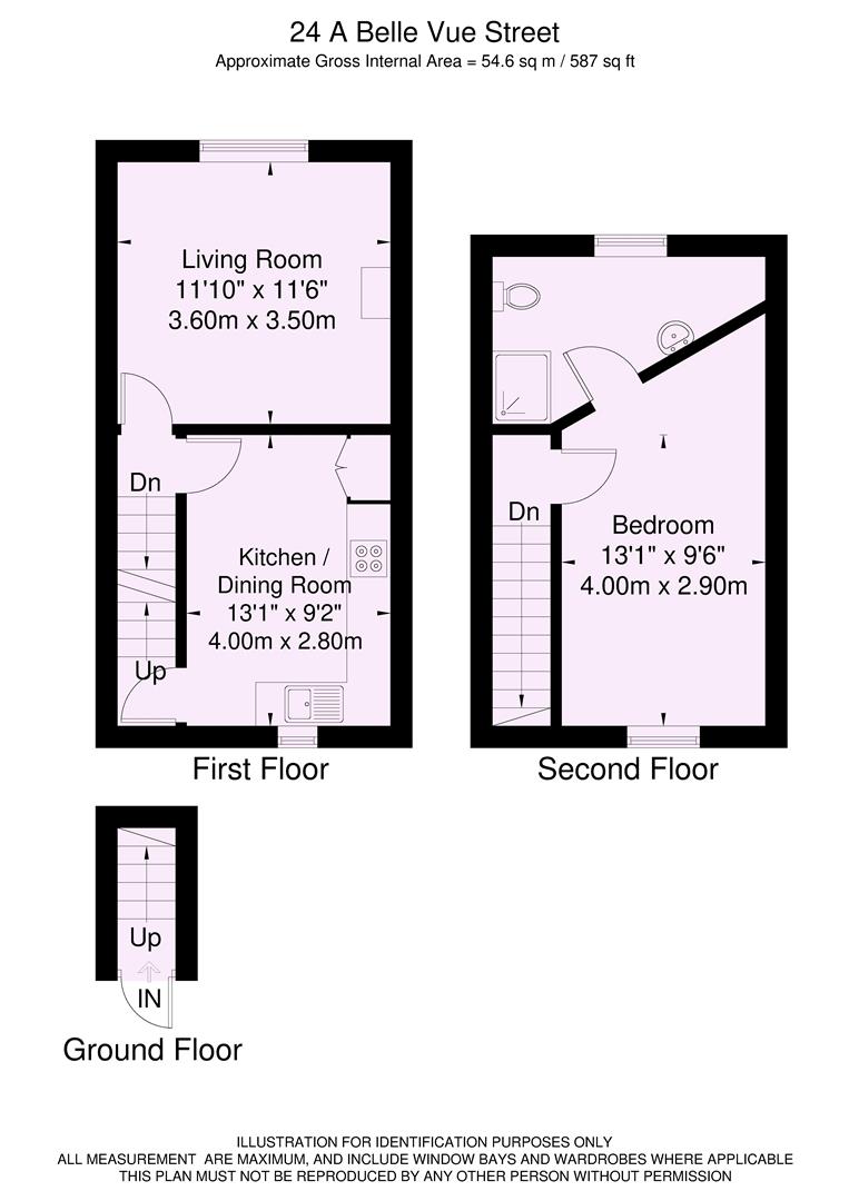 24a, Belle Vue Street, York floorplan