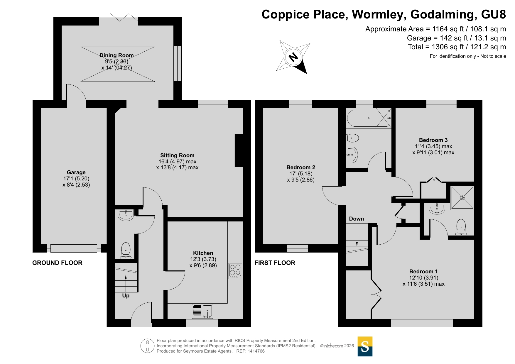9, Coppice Place, Godalming floorplan