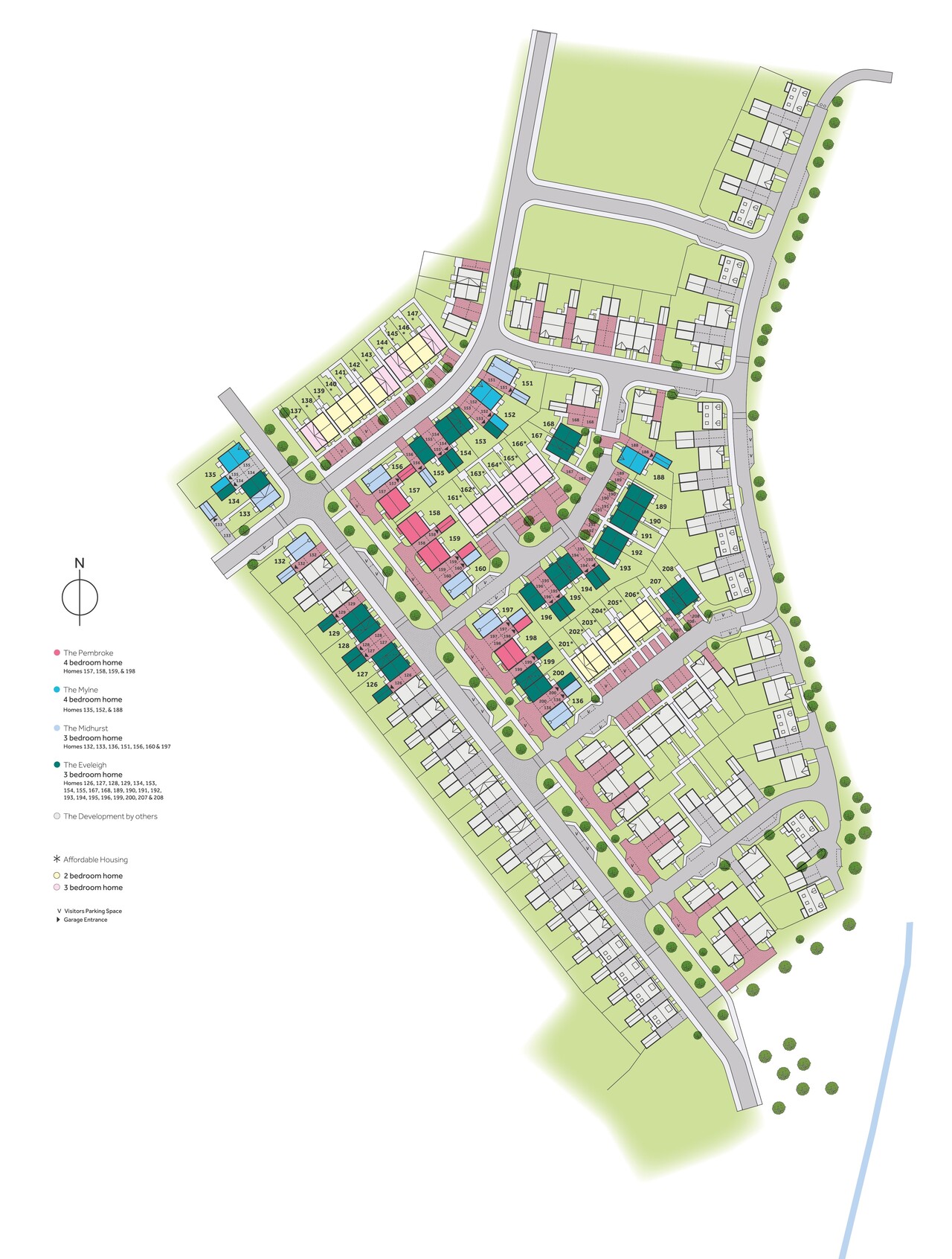 "The Eveleigh" at Old Broyle Road, West Broyle, Chichester PO19, 3