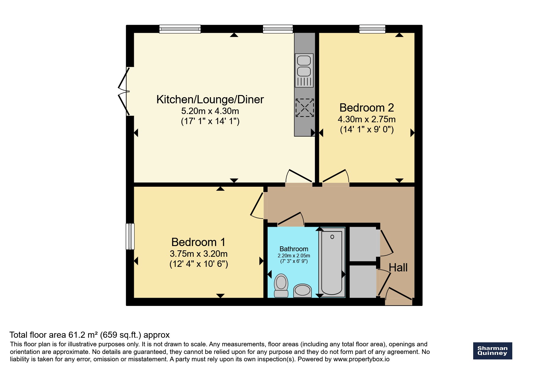 47, Porter Avenue, Peterborough floorplan