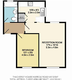 1 Bedrooms Flat for sale in Harrow Road, London NW10