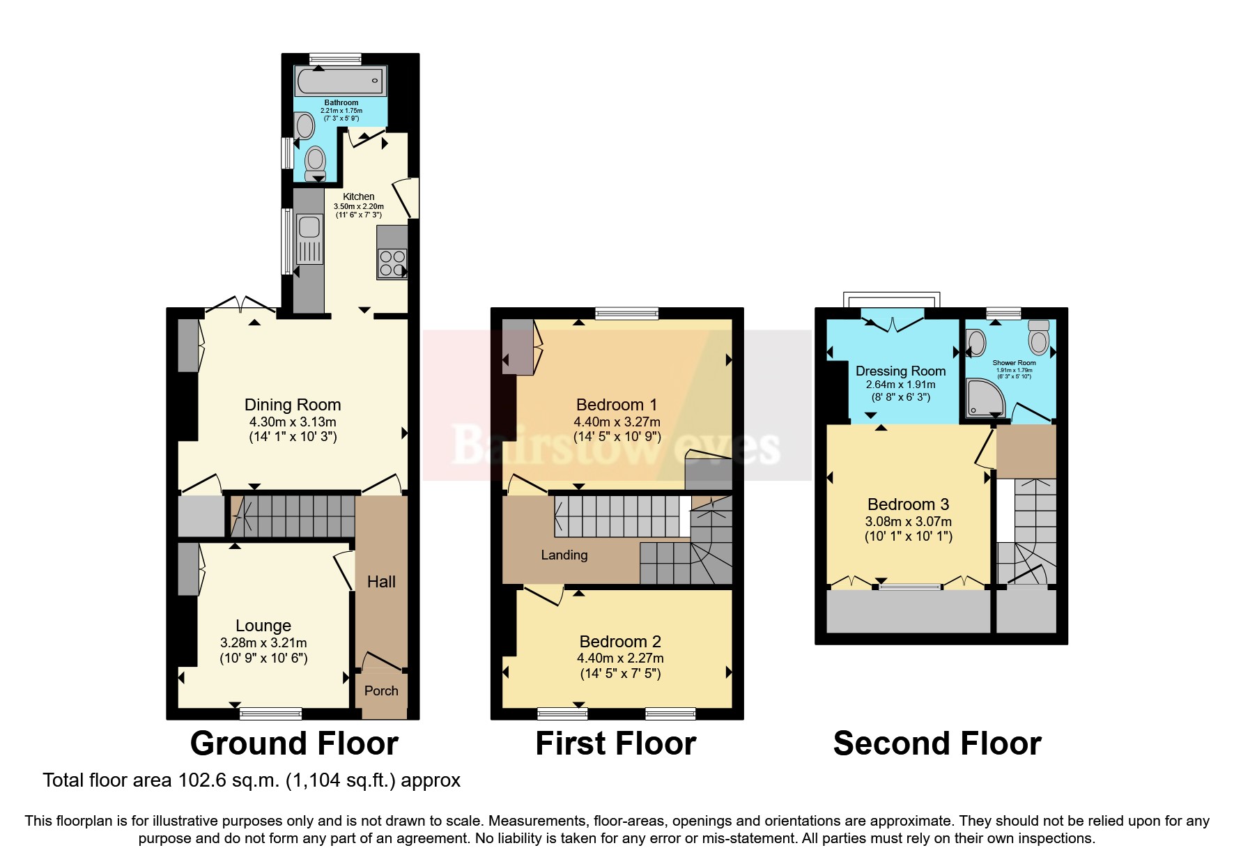 Chelsham Road, South Croydon CR2, 3 bedroom terraced house for sale