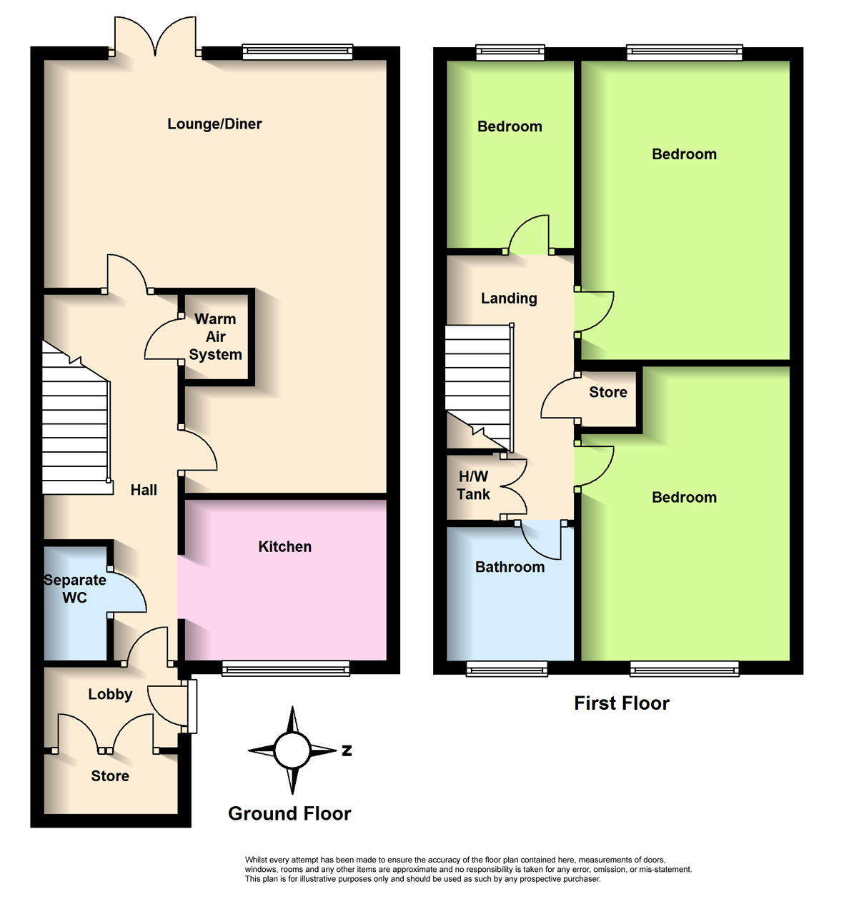 3 Bedrooms Terraced house for sale in Downe Walk, East Tyne, Worthing BN13