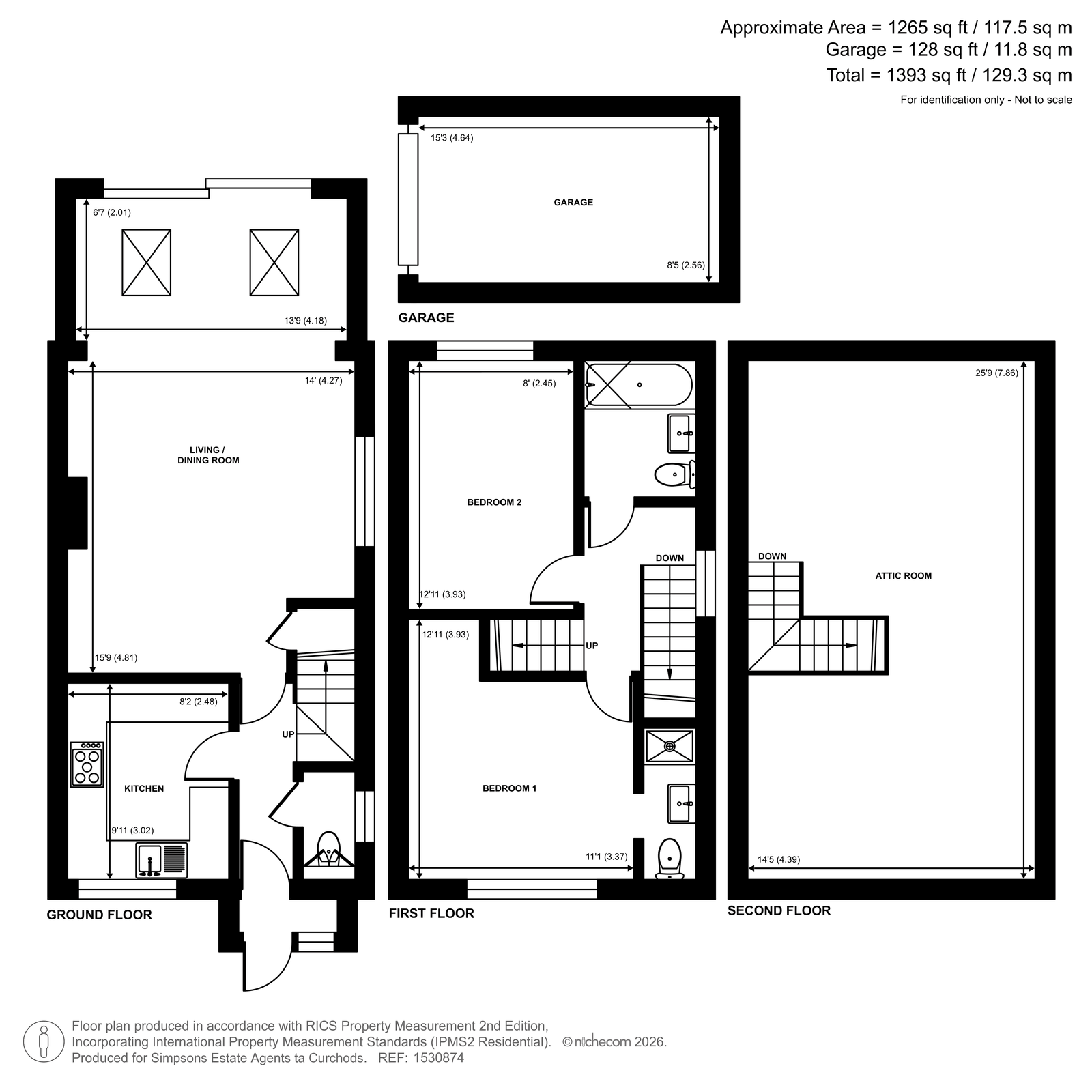 Normanhurst Road, Surrey floorplan