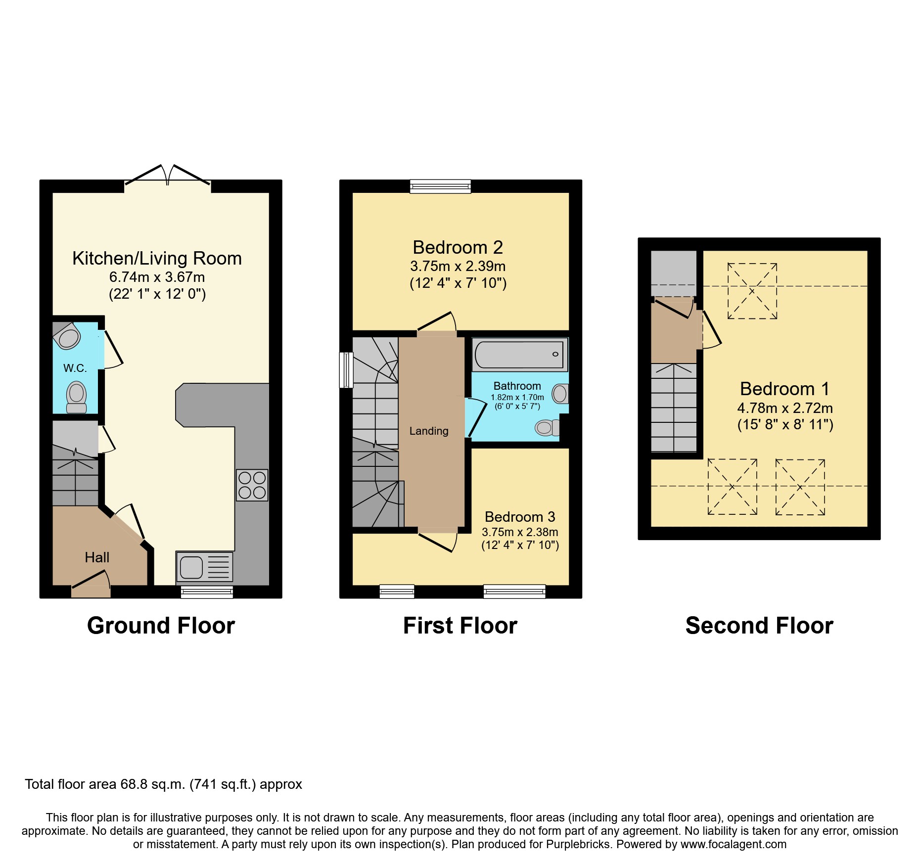 5, Chalk Dene, Swanscombe floorplan