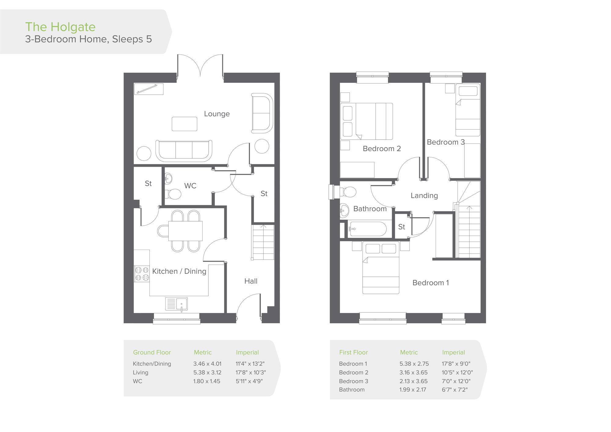 Plot 8, Holgate, Bakers Court, Wigan floorplan