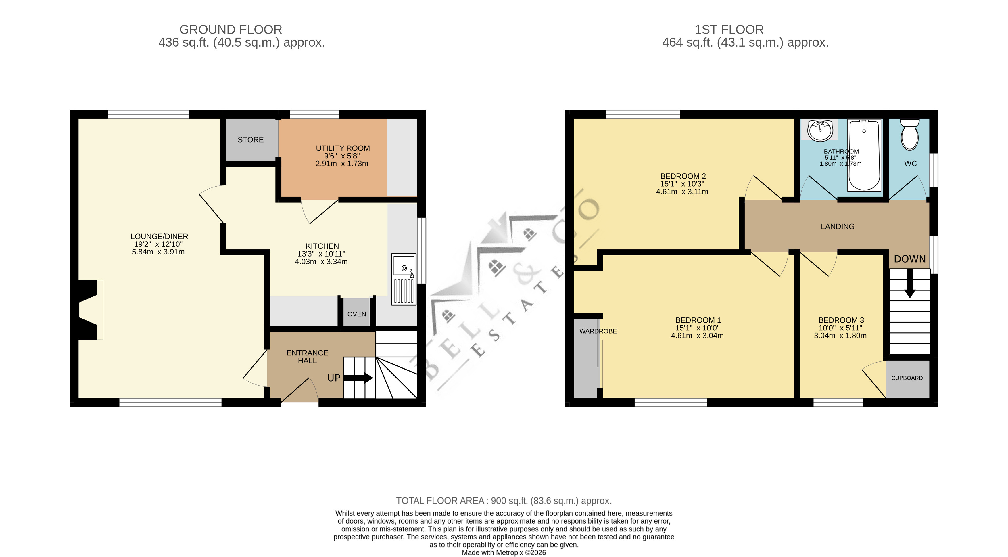 27, Narrow Lane, Sheffield floorplan