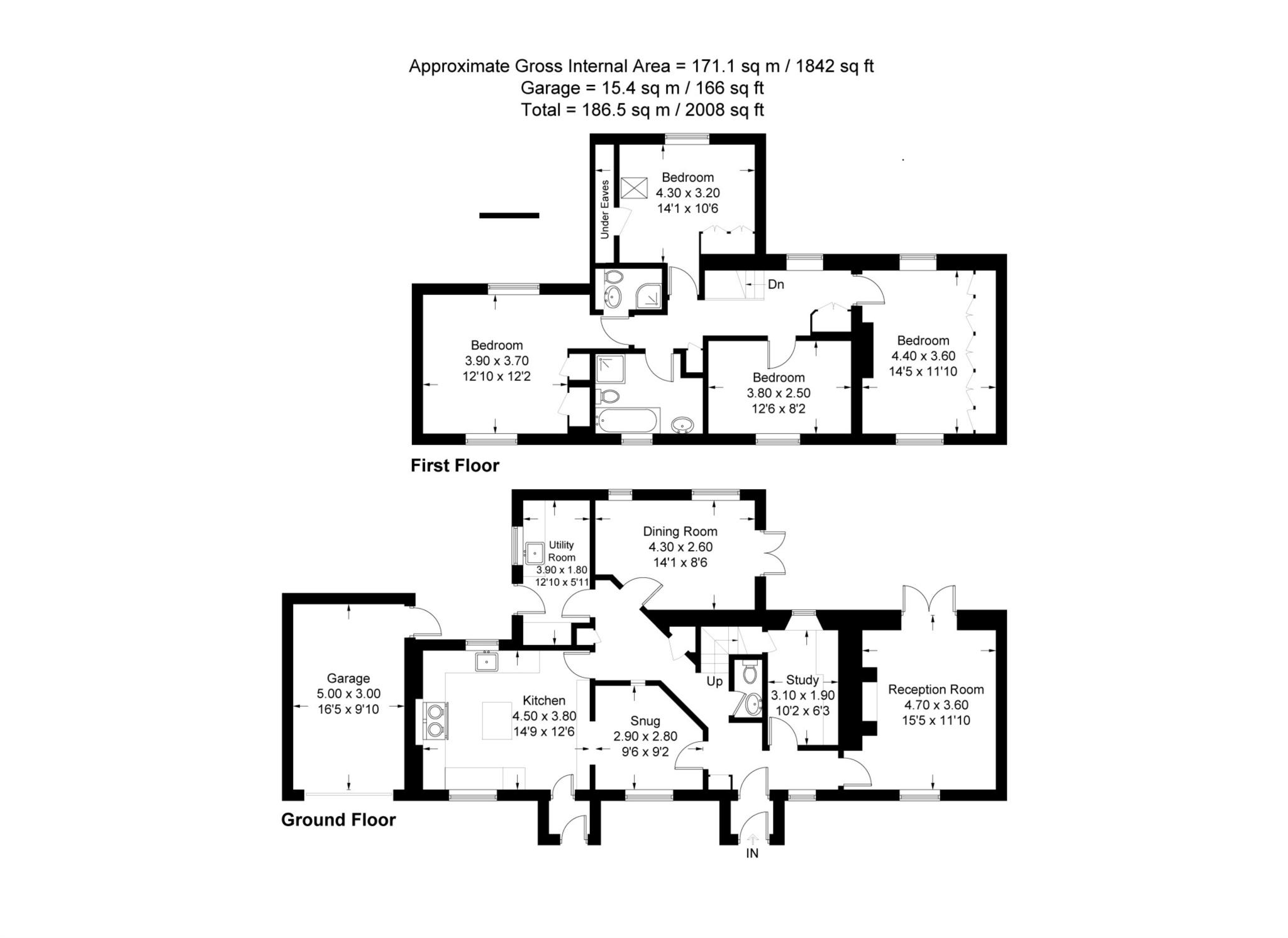 Vine Cottage, Chesham Road, Tring floorplan
