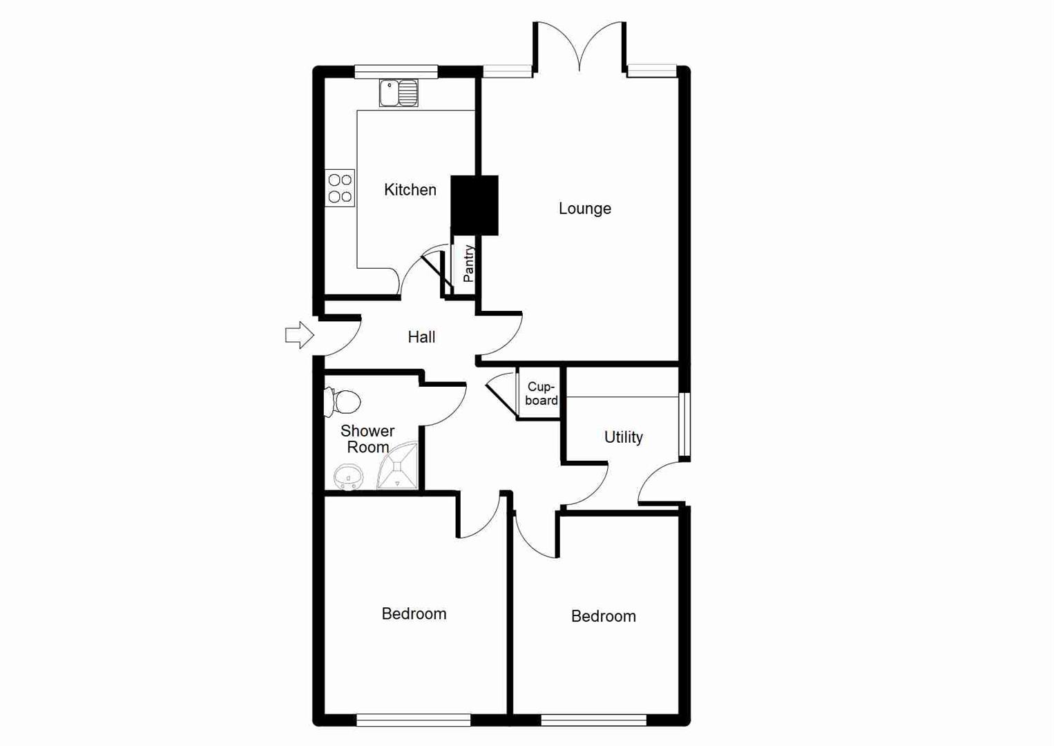 17, St. Johns Close, Brinsley floorplan