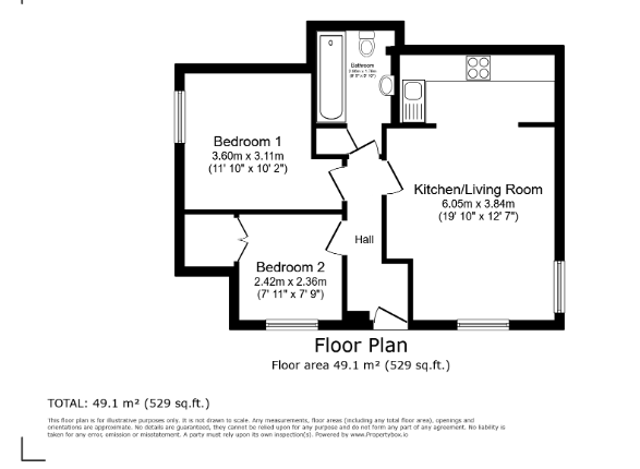 1, Miles Court, Wingham floorplan