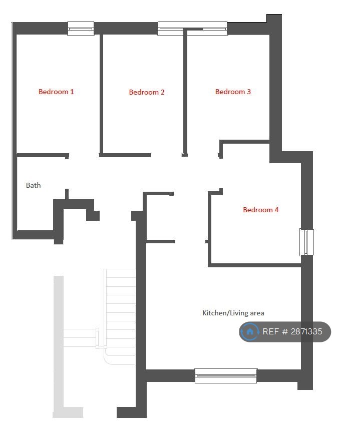 Flat, Arwen Lodge Sparkford Close, Winchester floorplan