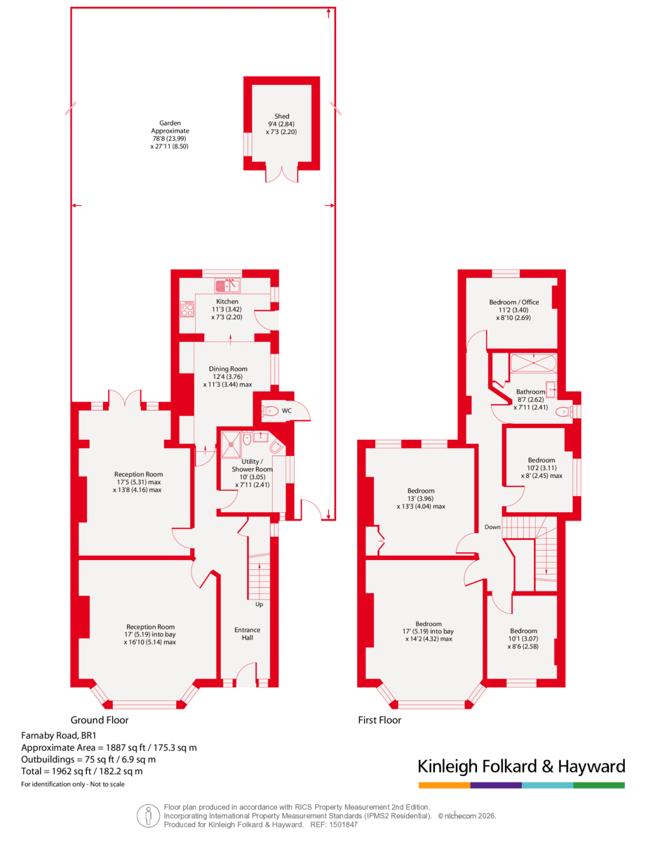 44, Farnaby Road, Bromley floorplan