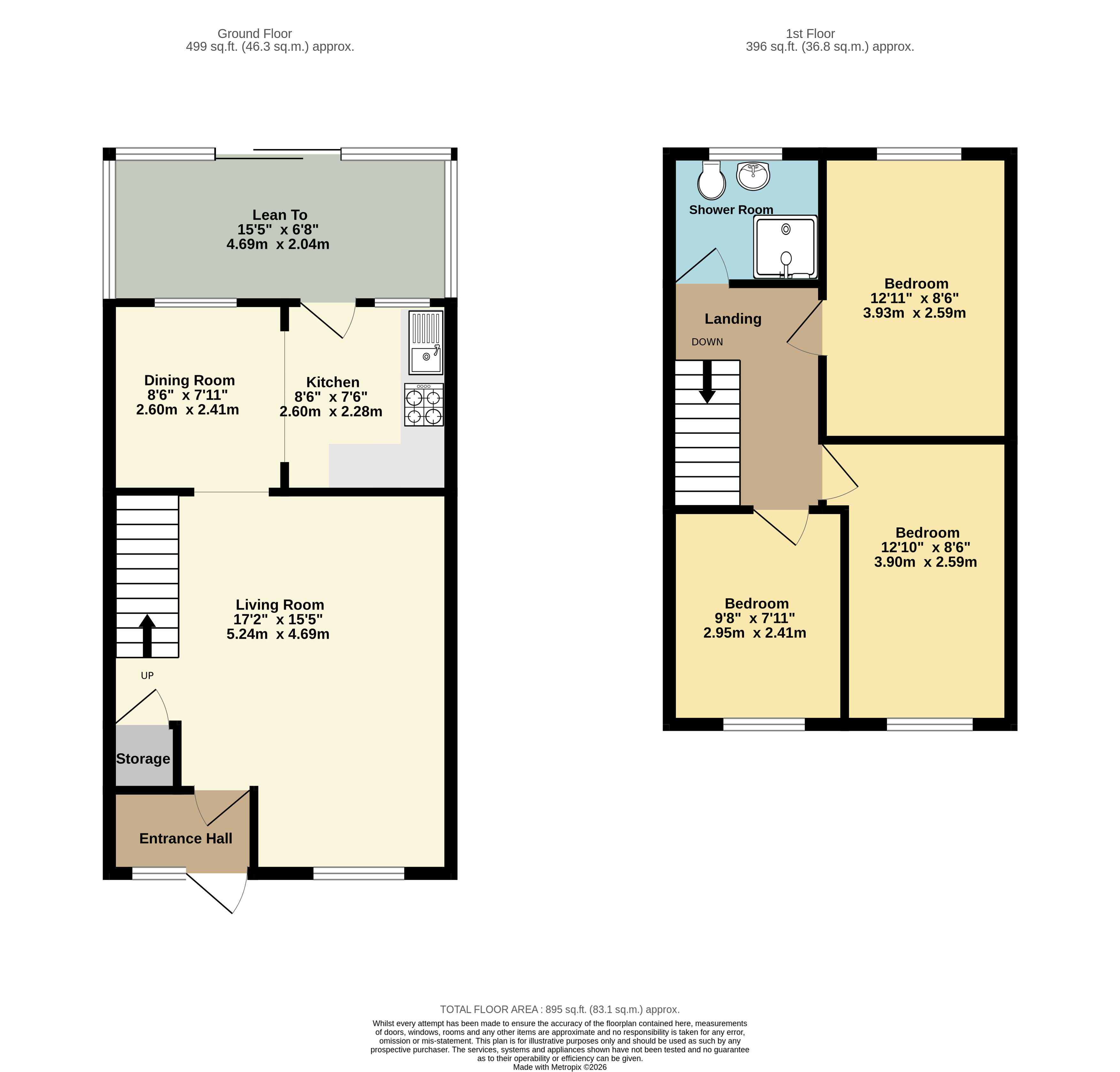 101, Gilbert Road, Bristol floorplan