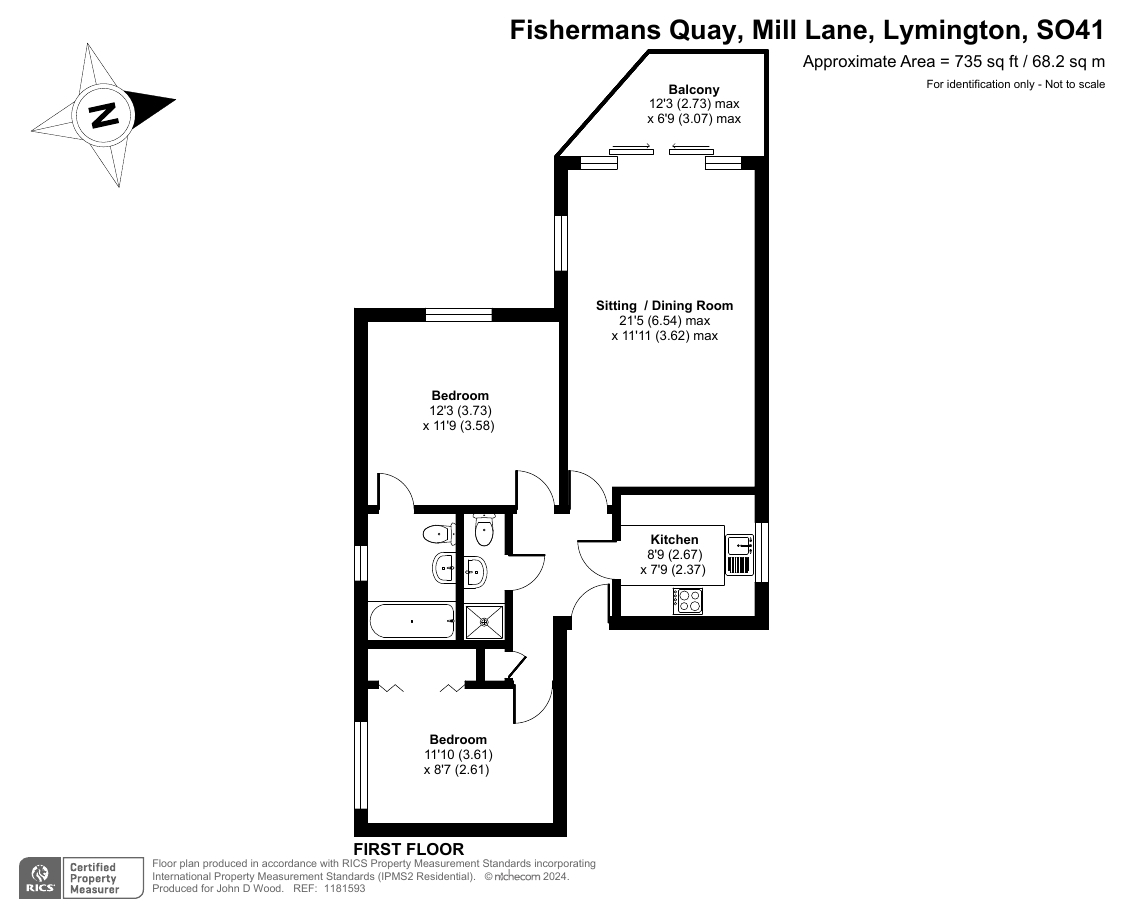 6, Fishermans Quay, Mill Lane floorplan