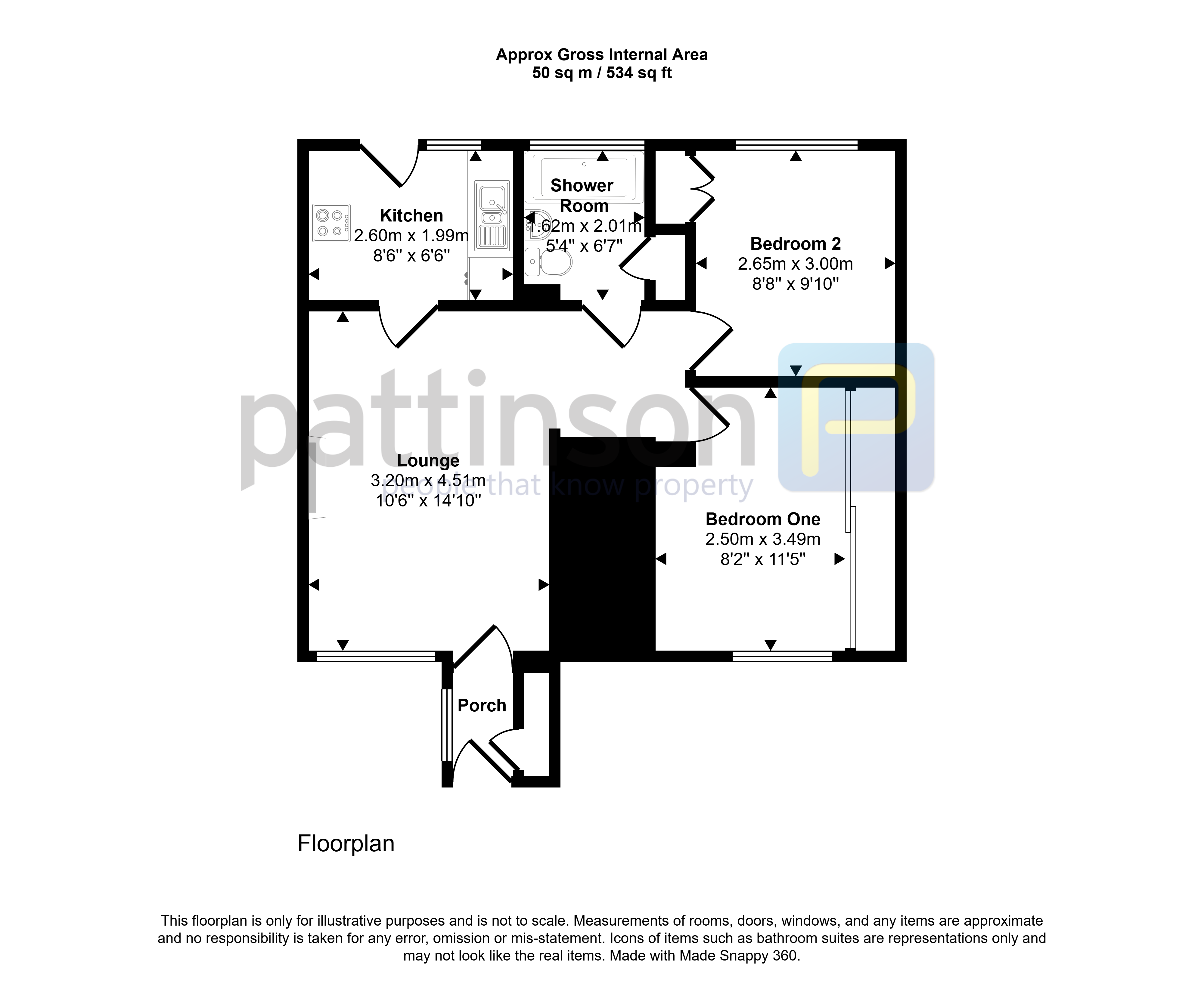 12, Avondale Gardens, Ashington floorplan