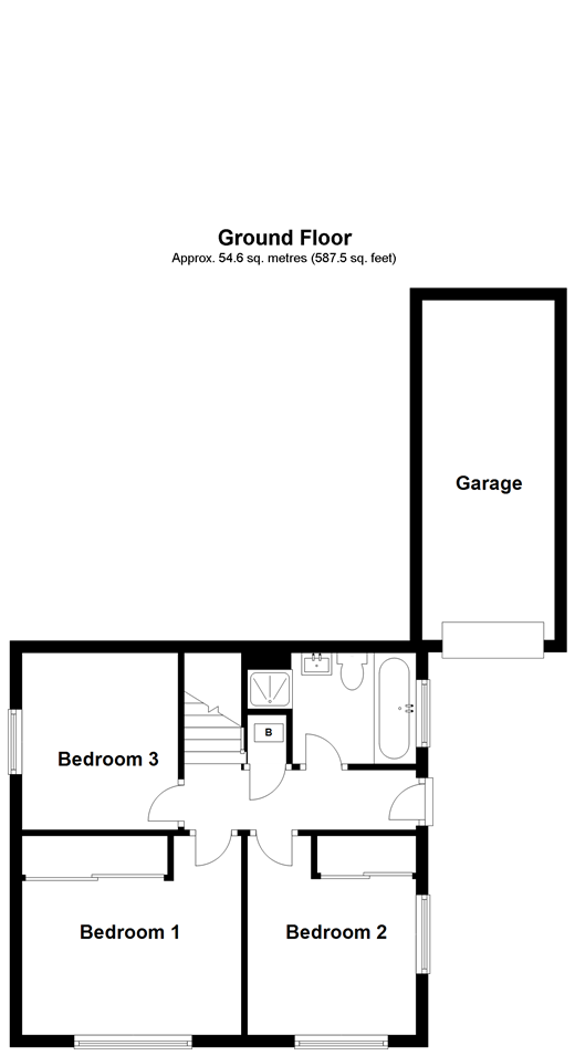 Walmers Avenue, Higham, Rochester, Kent ME3, 3 bedroom detached house