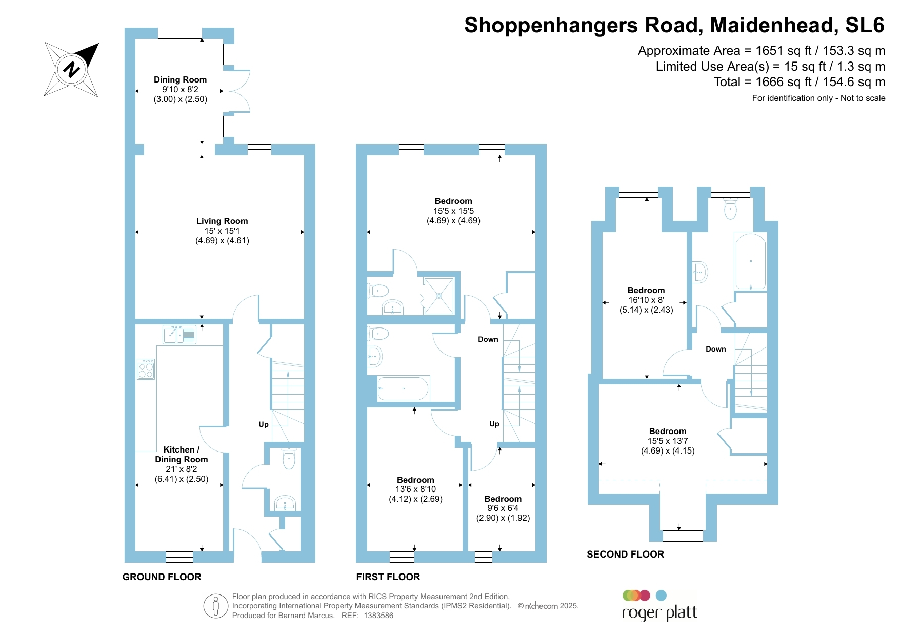 Birches, Shoppenhangers Road, Maidenhead floorplan