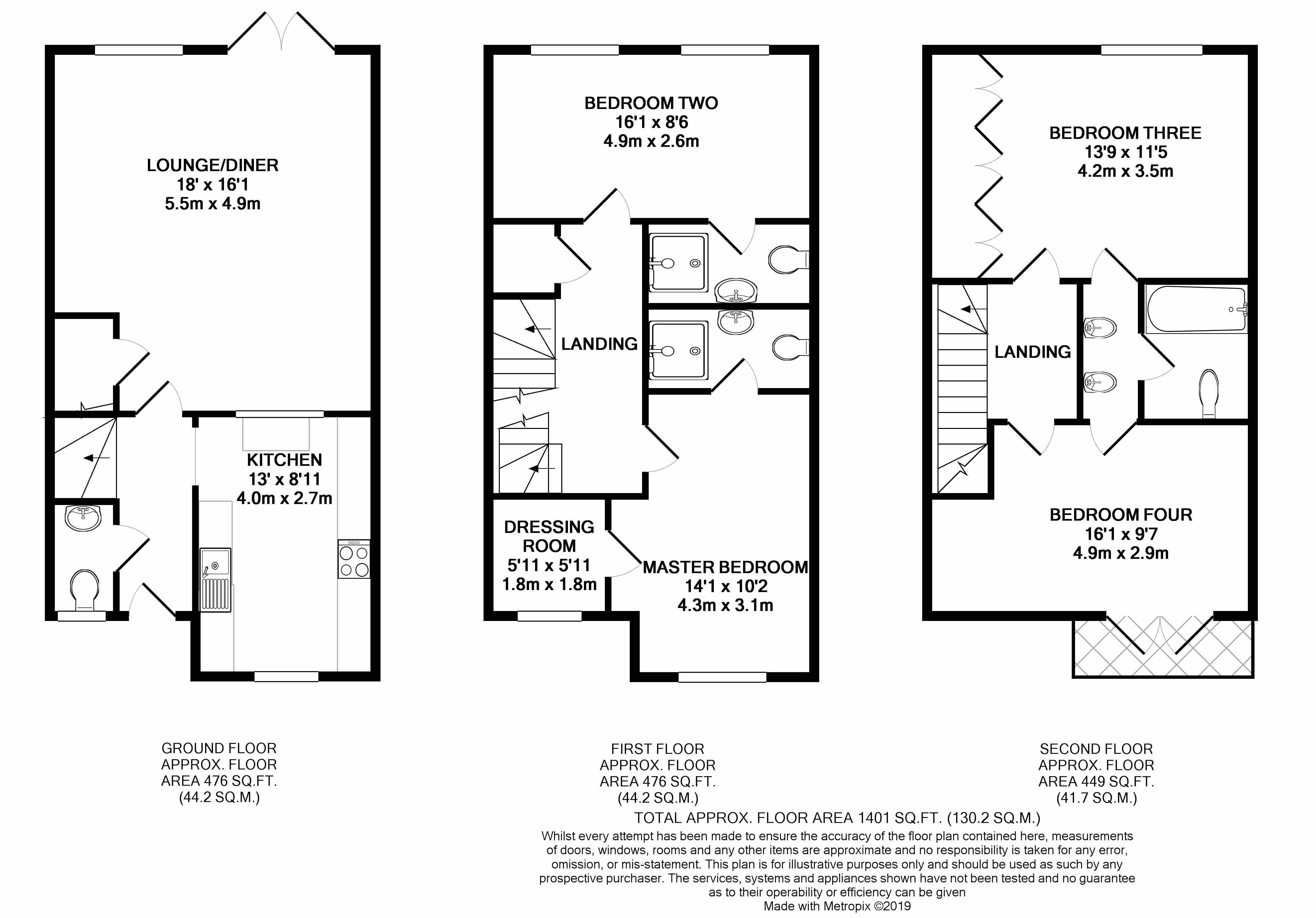 4 Bedrooms Terraced house to rent in Bartholomews Square, Horfield, Bristol BS7