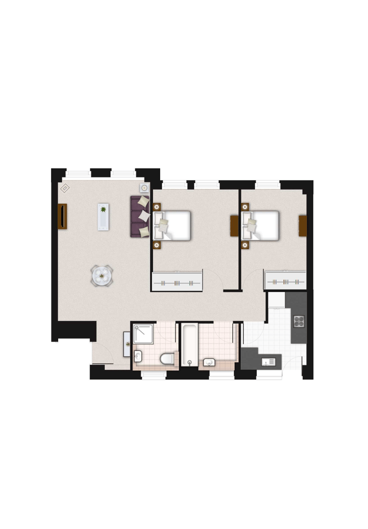 Fulham Road, London floorplan