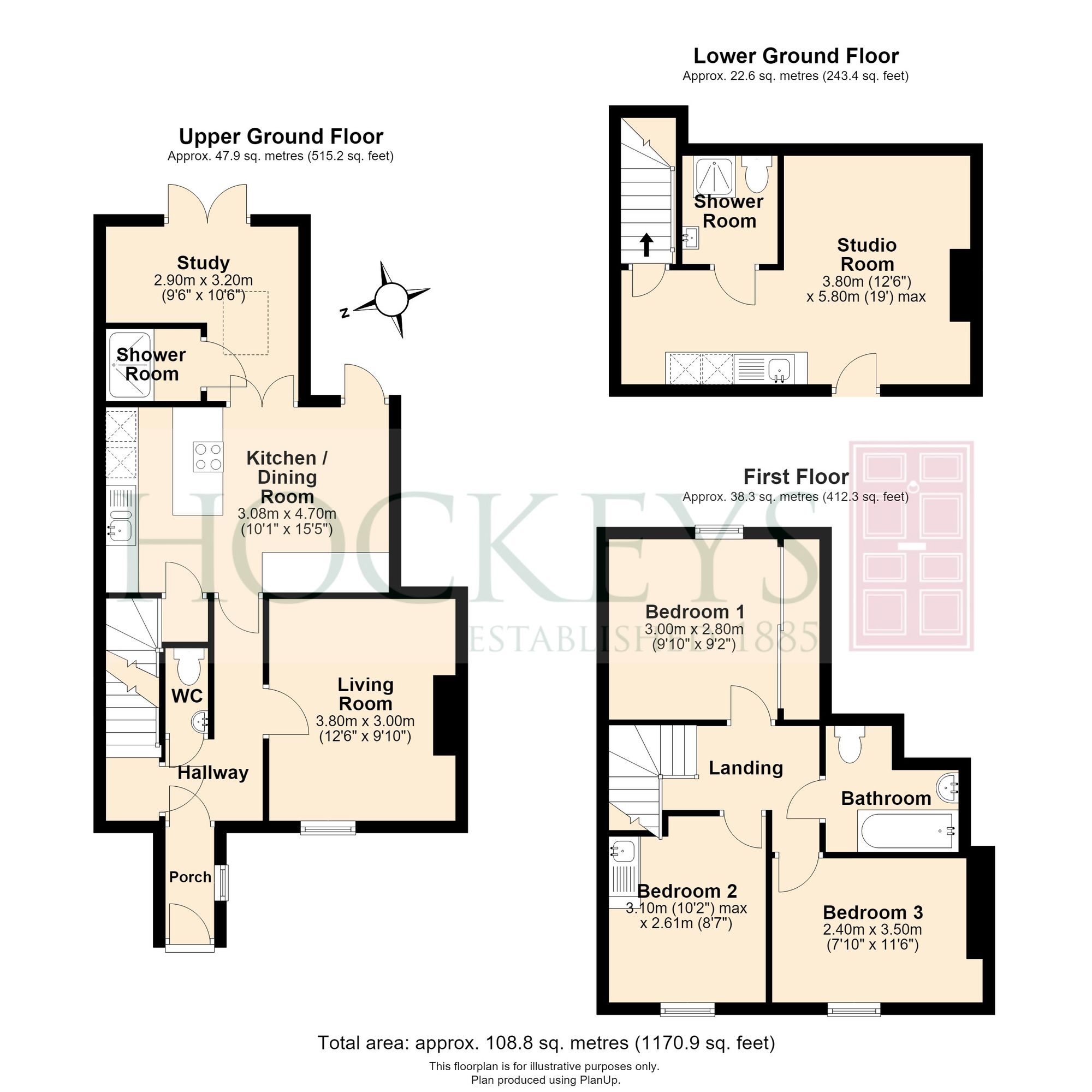 32 Newmarket Road, Cambridge floorplan