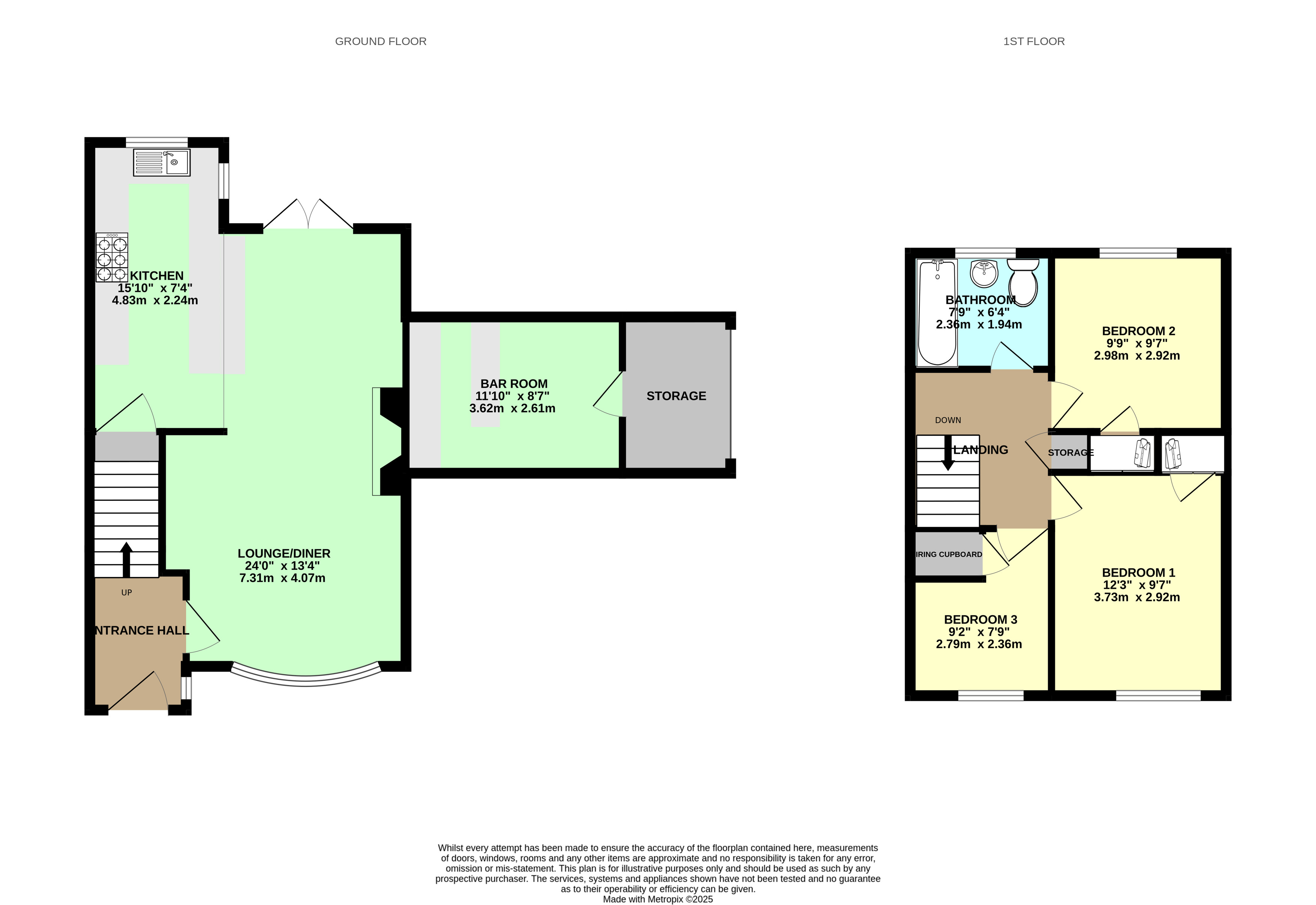 9, Deer Park Court, Selby floorplan