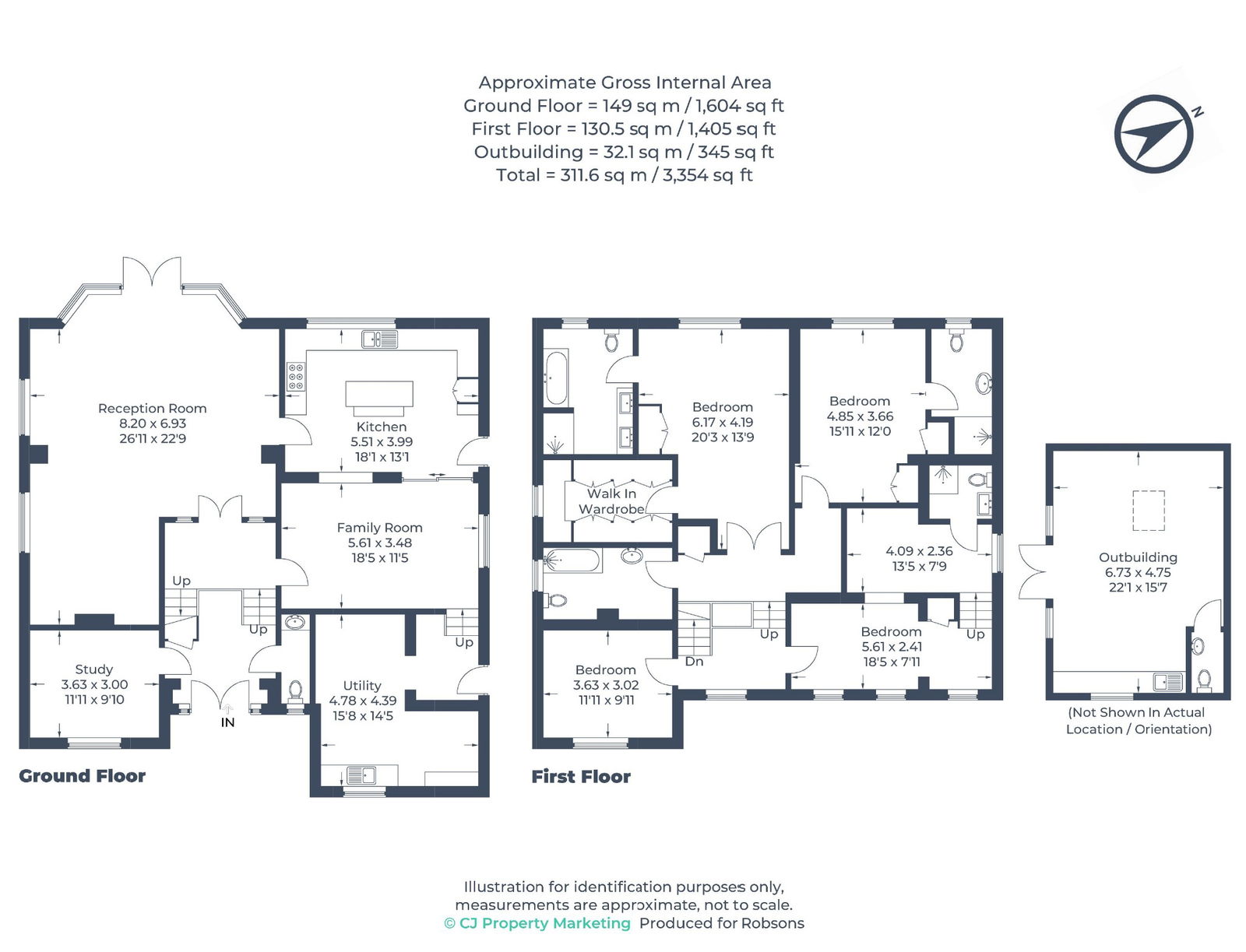 3, The Covert, Northwood floorplan