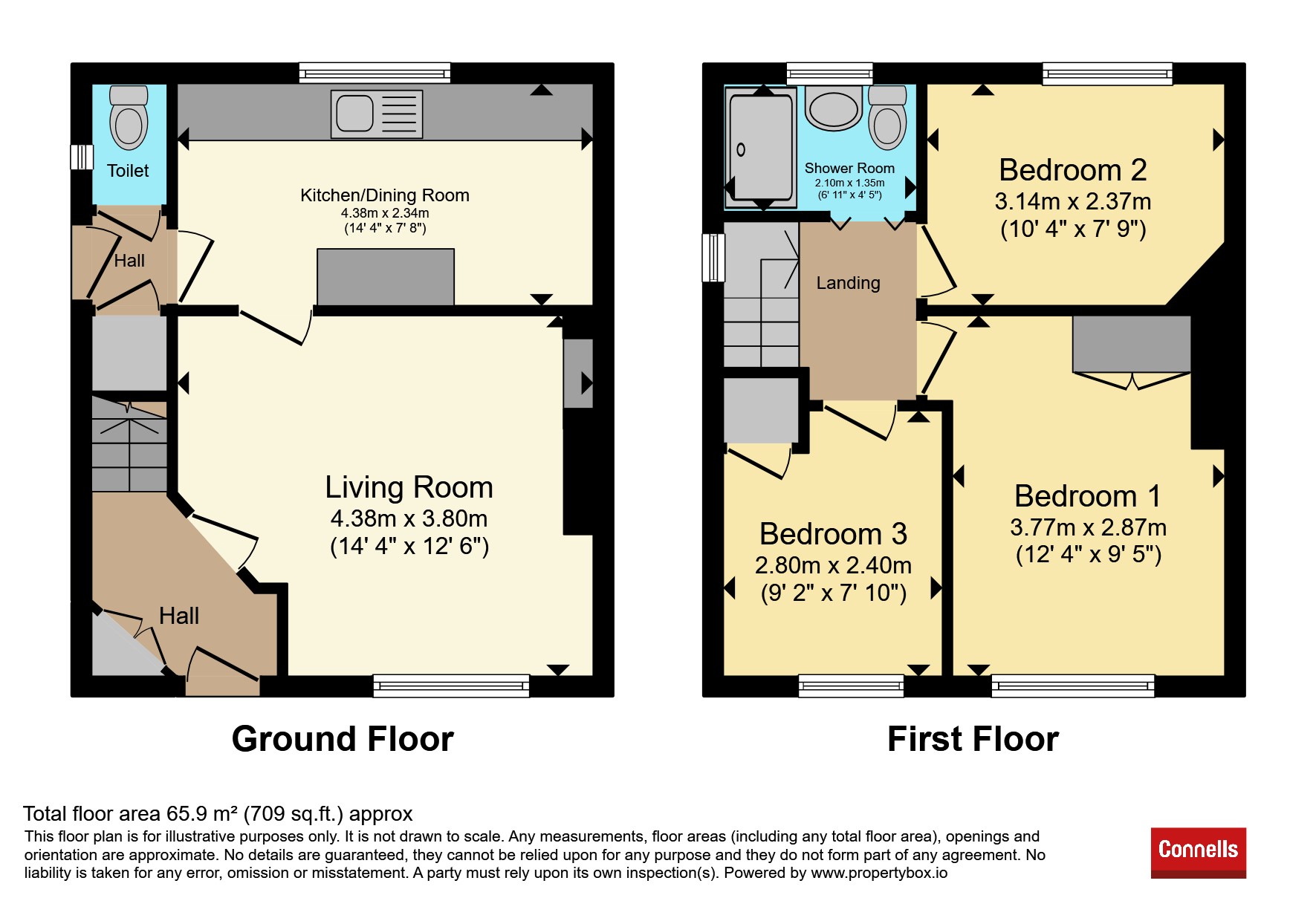 38, Downton Road, Bristol floorplan