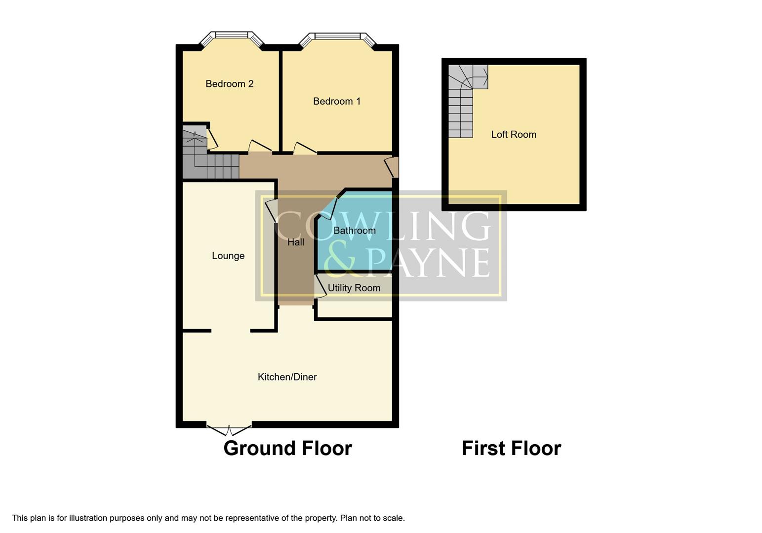 Elizabeth Drive, Wickford SS12, 2 bedroom semidetached bungalow for