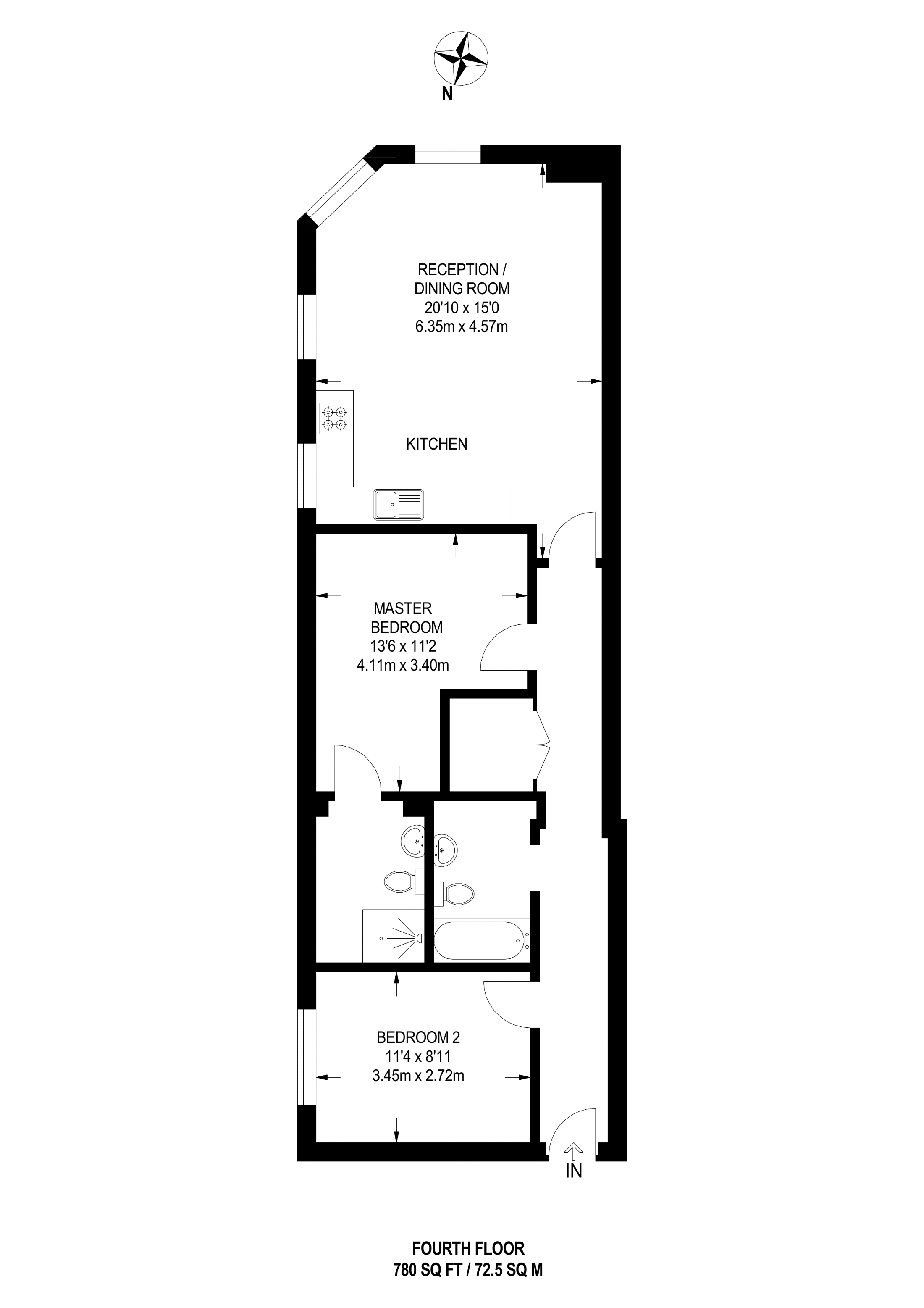 2 Bedrooms Flat for sale in The Broadway, West Ealing W13