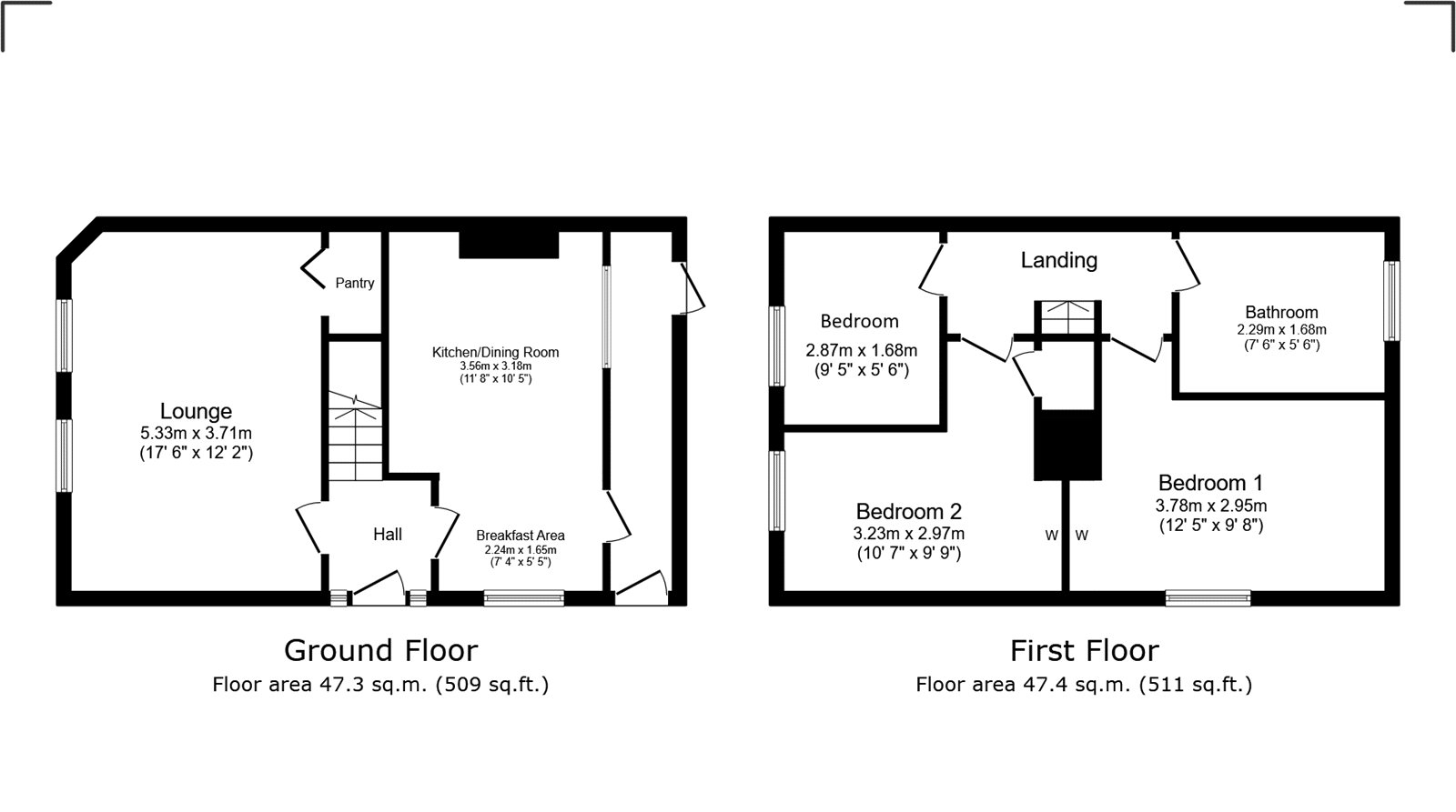 11, Cecil Road, Swadlincote floorplan