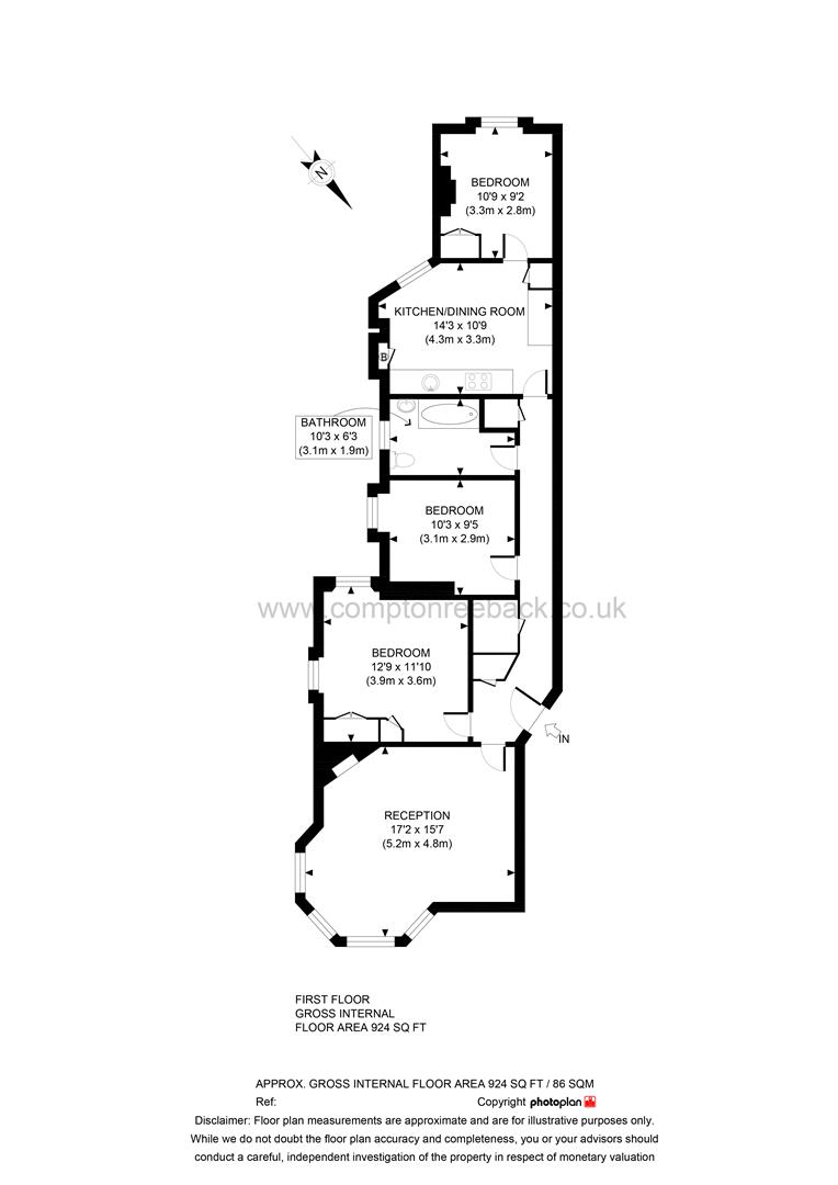 3 Bedrooms Flat to rent in Morshead Mansions, Morshead Road, Maida Vale W9