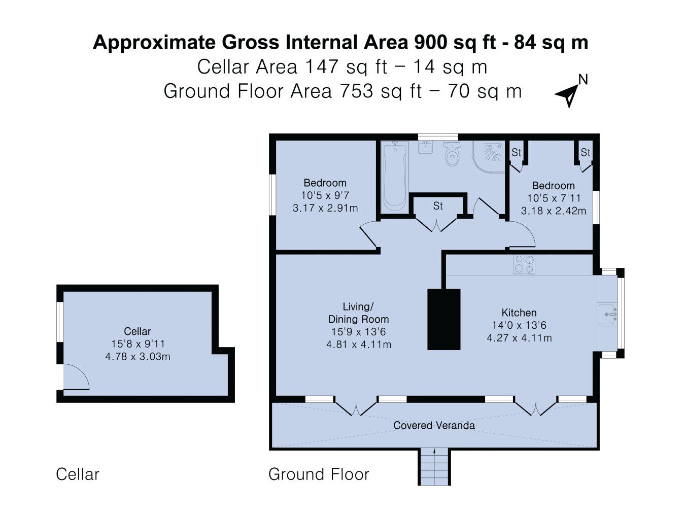Brim Hill, Torquay floorplan
