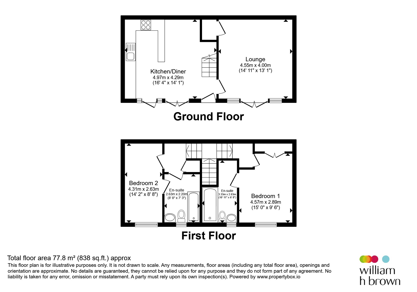 7, Common Lane, Doncaster floorplan