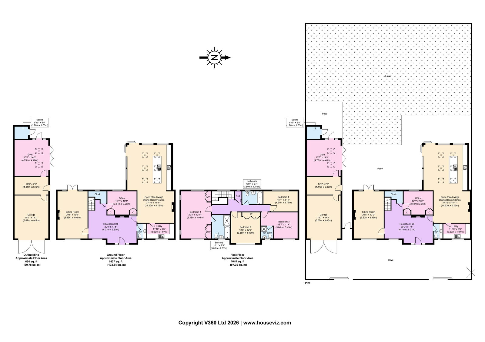 20, Elmcroft Lane, Hightown floorplan