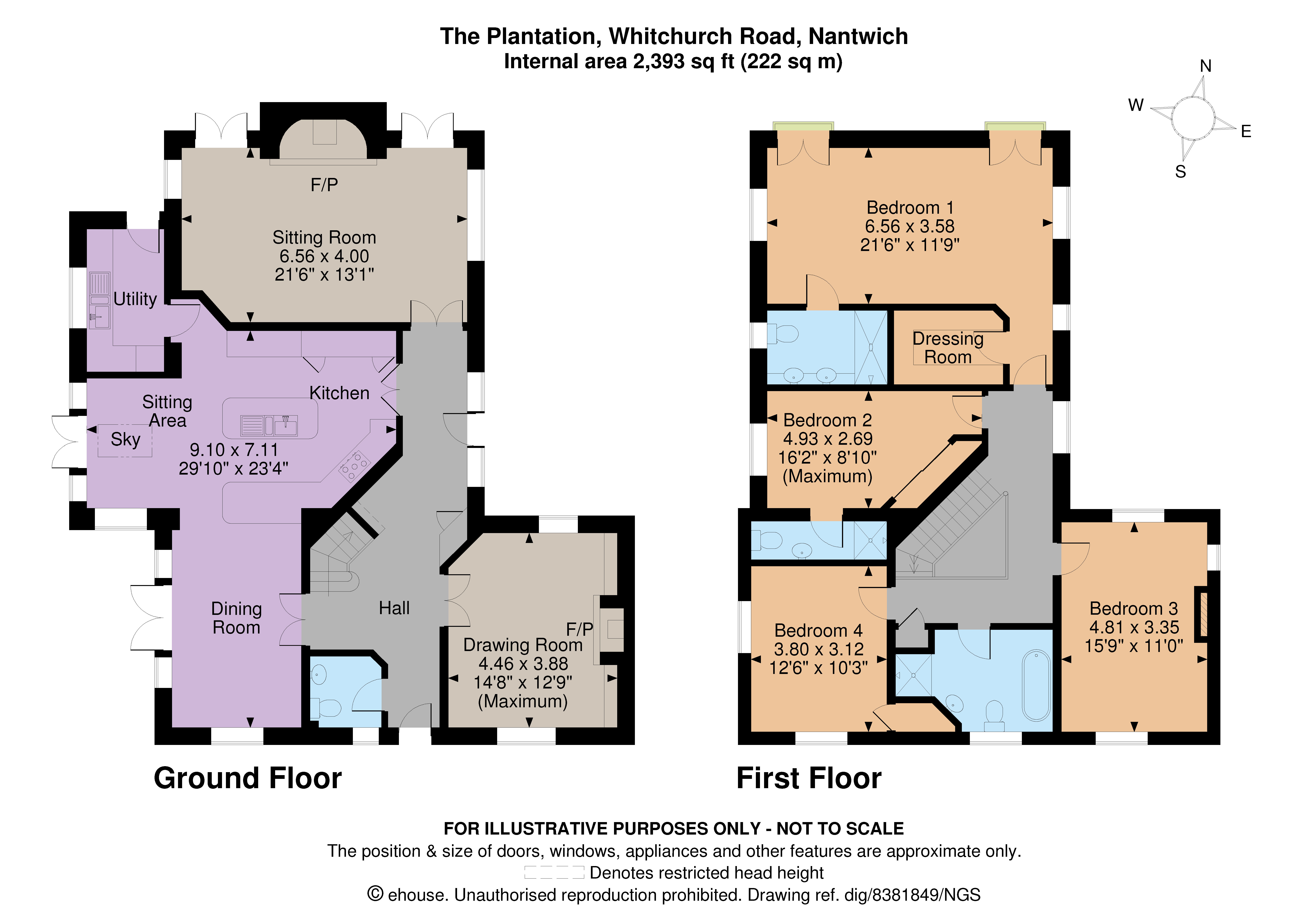 4 Bedrooms Detached house for sale in Whitchurch Road, Sound, Nantwich CW5