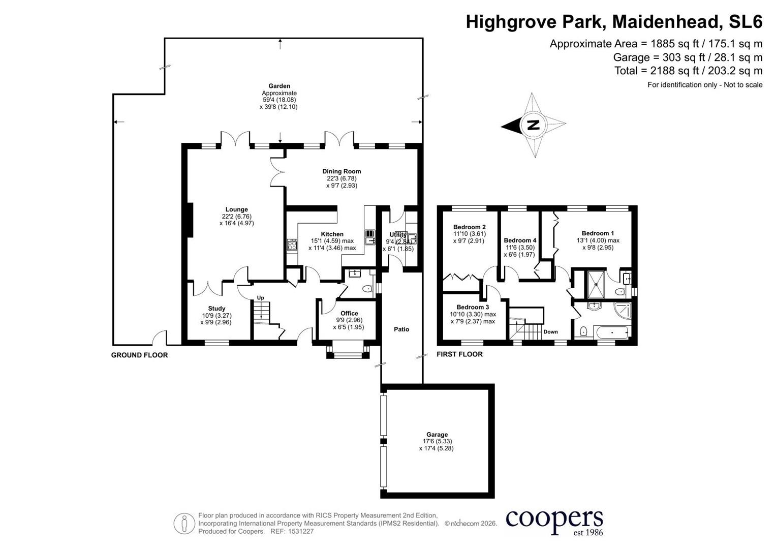 Highgrove Park, Maidenhead floorplan
