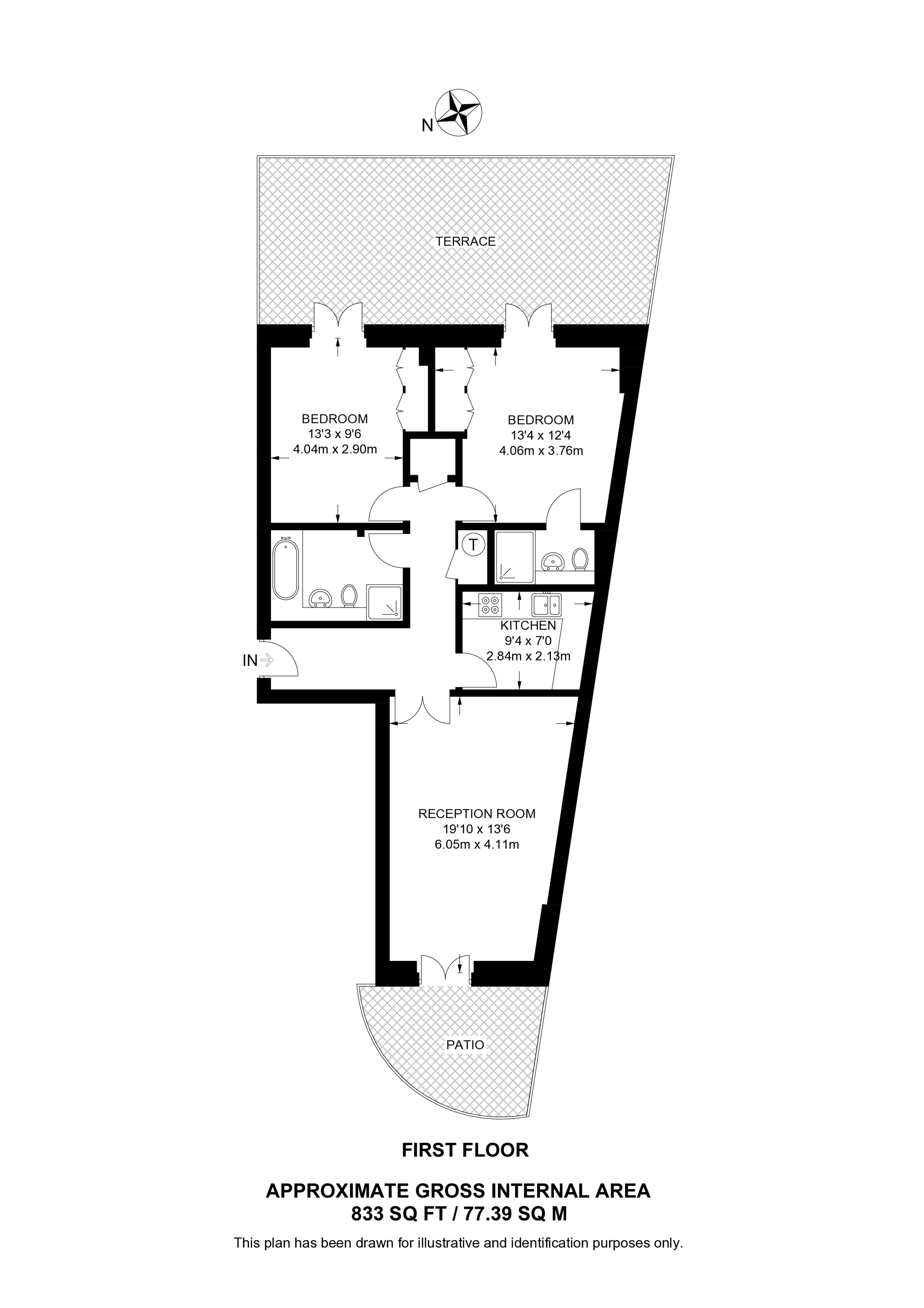 Rodin Court, Essex Road, Islington floorplan