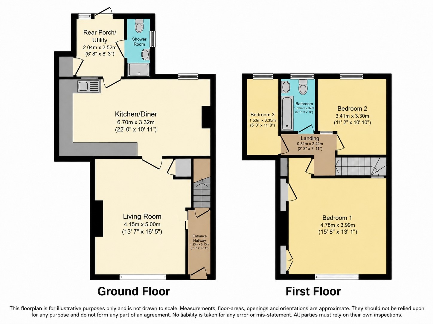 3, New Buildings, Haselbury Plucknett floorplan