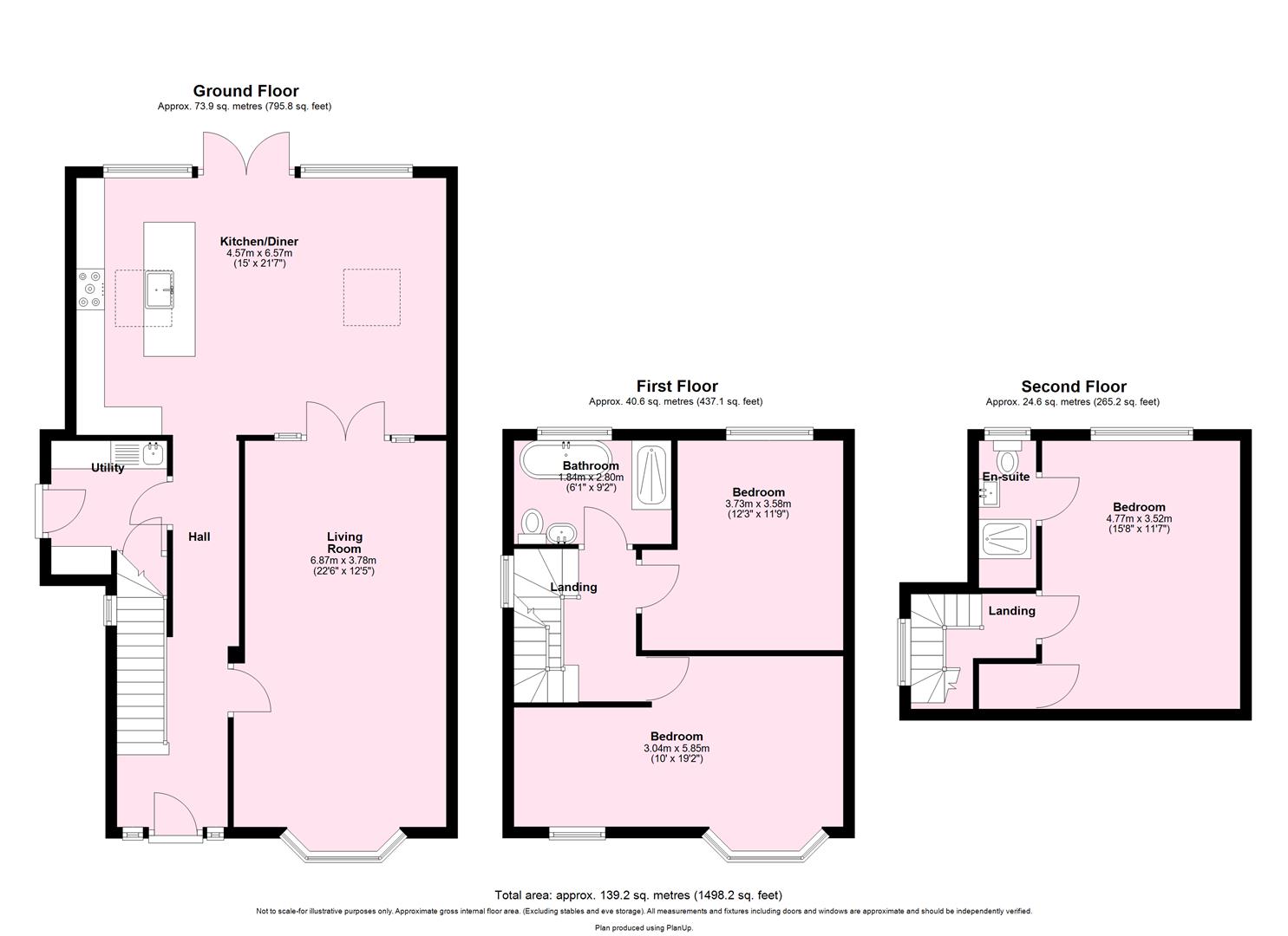 46, Heslington Lane, York floorplan