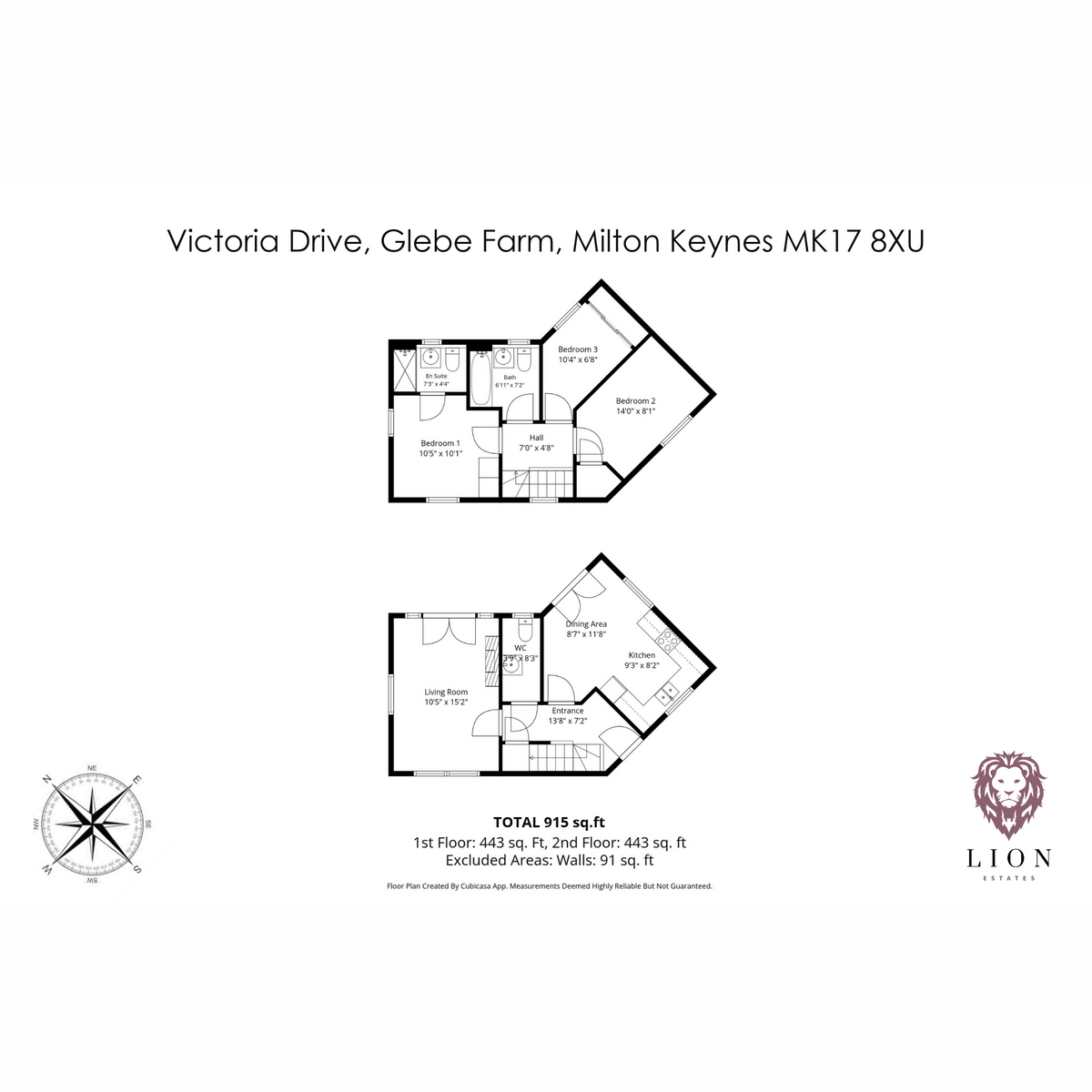 Victoria Drive, Milton Keynes floorplan